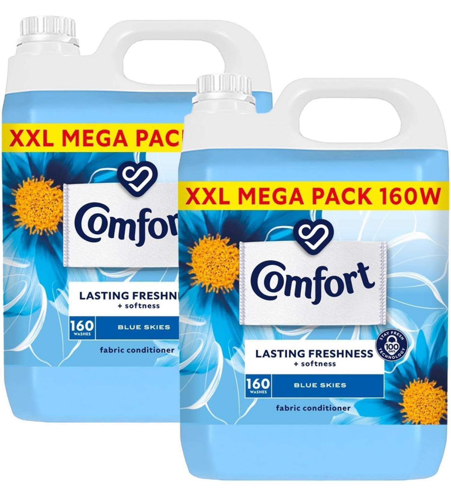 Comffort Fabric Conditioner (Blue Skies 5l (Pack of 2)) - Buy Online on GoSupps.com