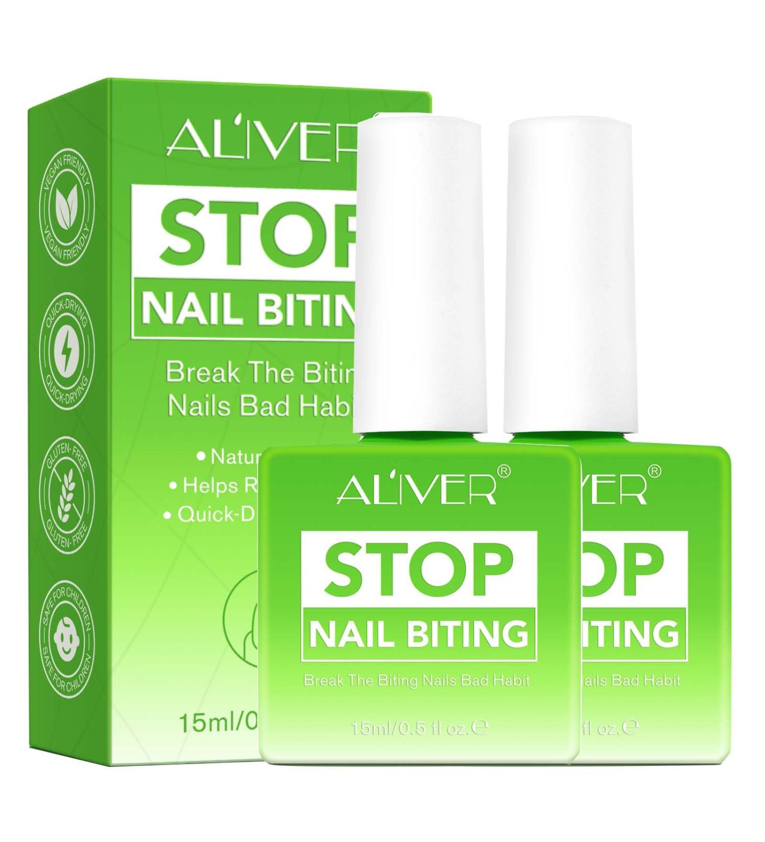 15MLX2 Stop Ongles Rong s Naturel Vernis Amer Anti Ronge Ongle Liquide Anti-morsure d'ongles S chage Rapide pour Enfant D s 3 ans et Adultes - Buy Online on GoSupps.com