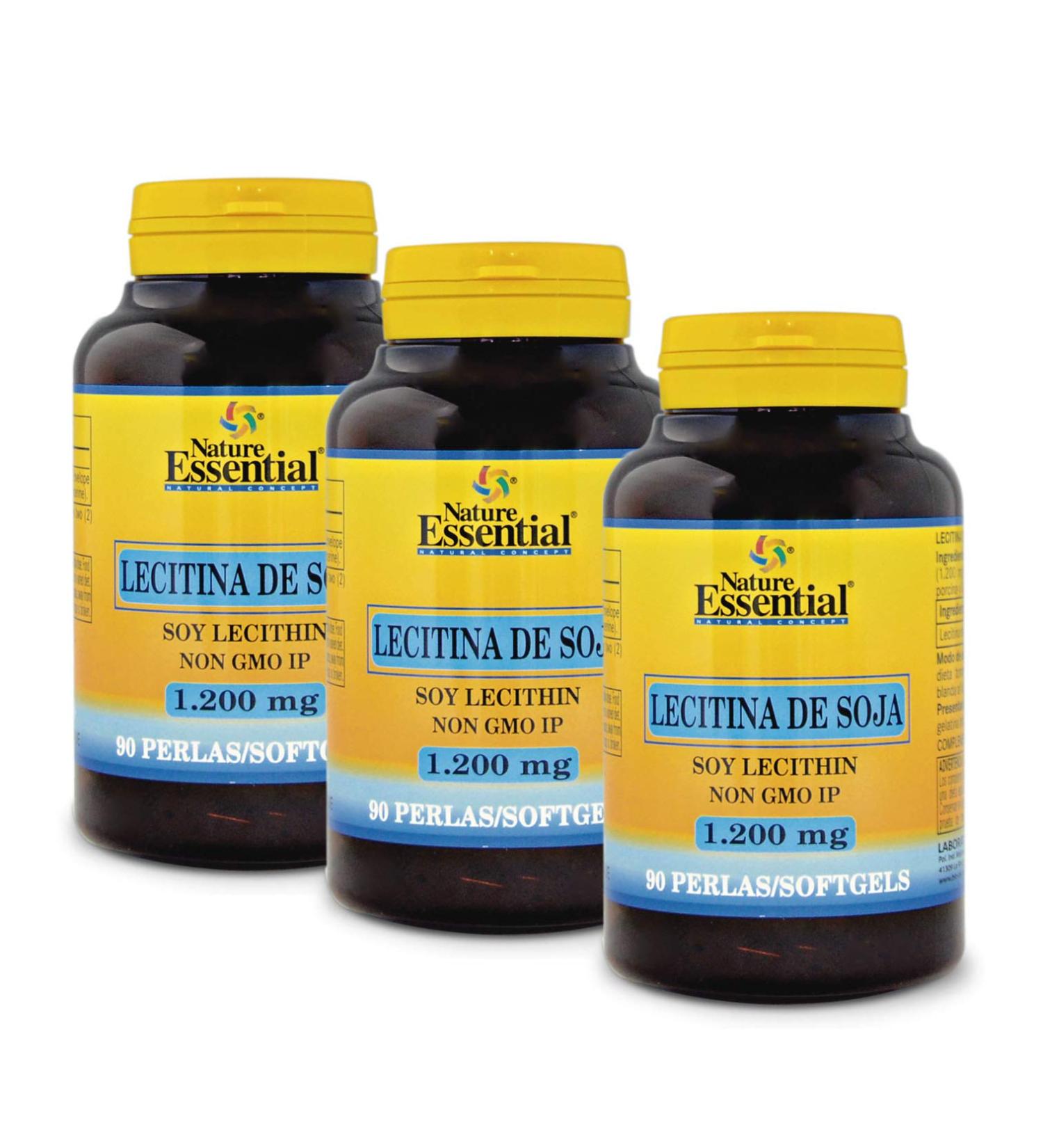 BIODIS Laboratories SL Soy lecithin 1200 mg 150 pearls pack 3 pieces - Buy Online on GoSupps.com