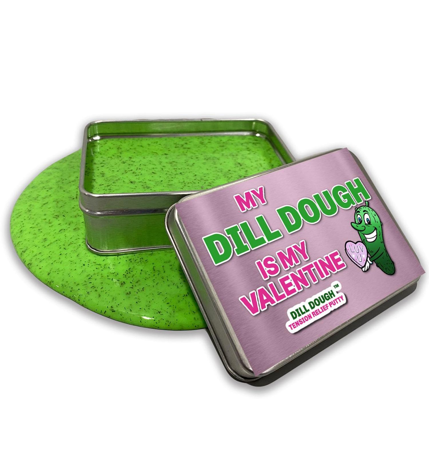 Valentine's Dill Dough - Playful Edible Gift for Her or Him Heart-Shaped Unique Present Delicious Fun for Romantic Occasions & Special Celebrations - Buy Online on GoSupps.com