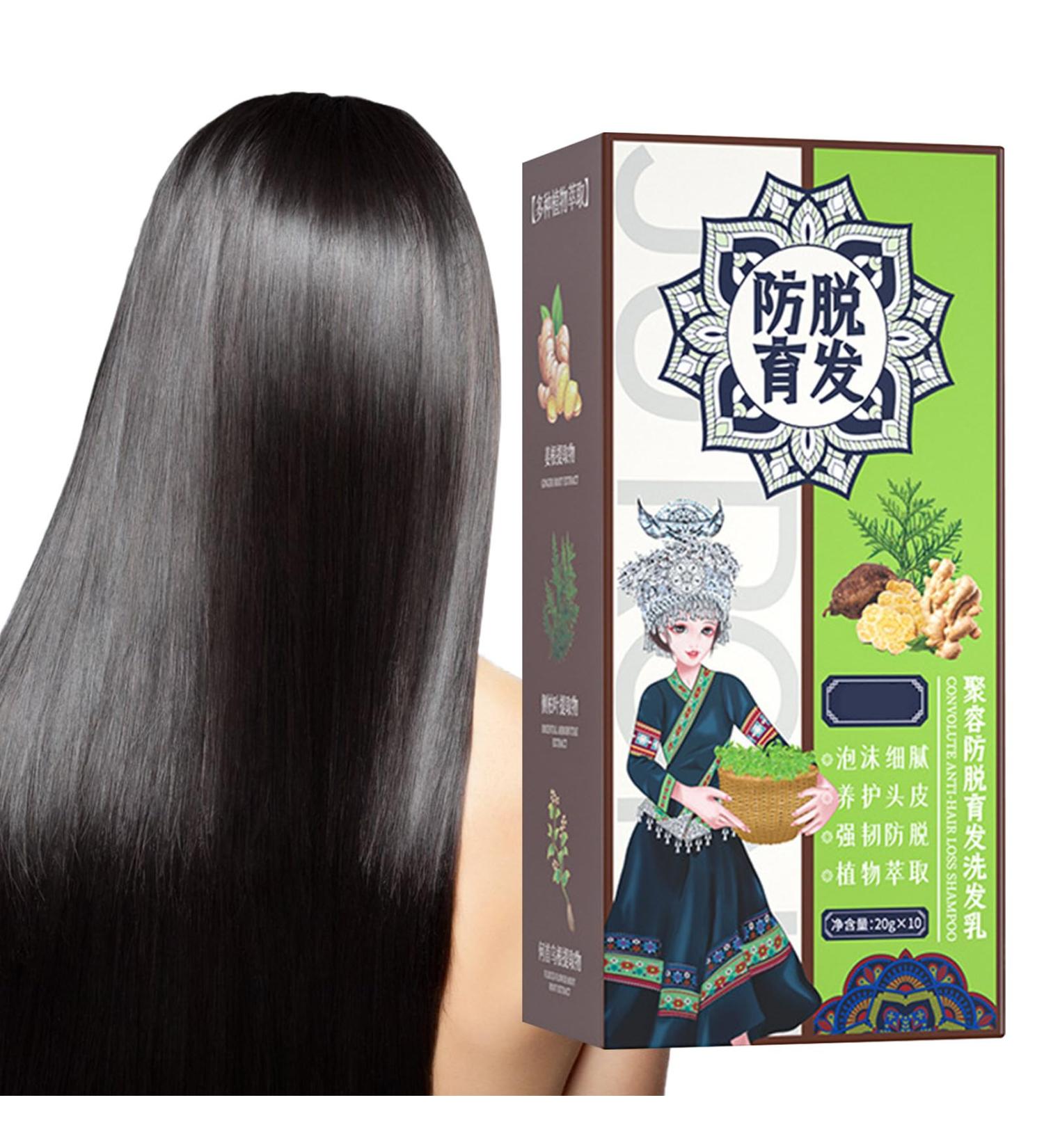 Anti-hair loss shampoo with ginger extract | Hair growth shampoo promotes hair growth | Ginger shampoo thick hair women and men - Buy Online on GoSupps.com