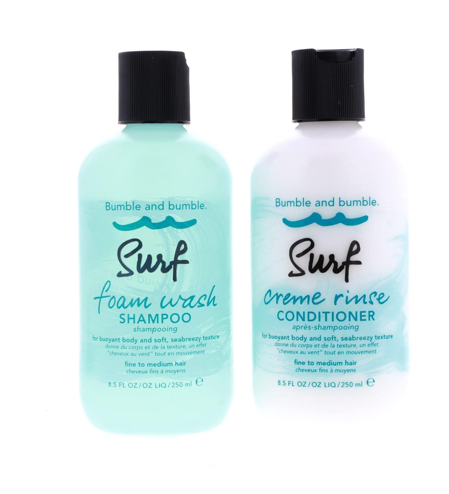 Bumble and Bumble Surf Foam Wash Shampoo & Surf Creme Rinse Conditioner Duo - 8.5 Oz - Buy Online on GoSupps.com