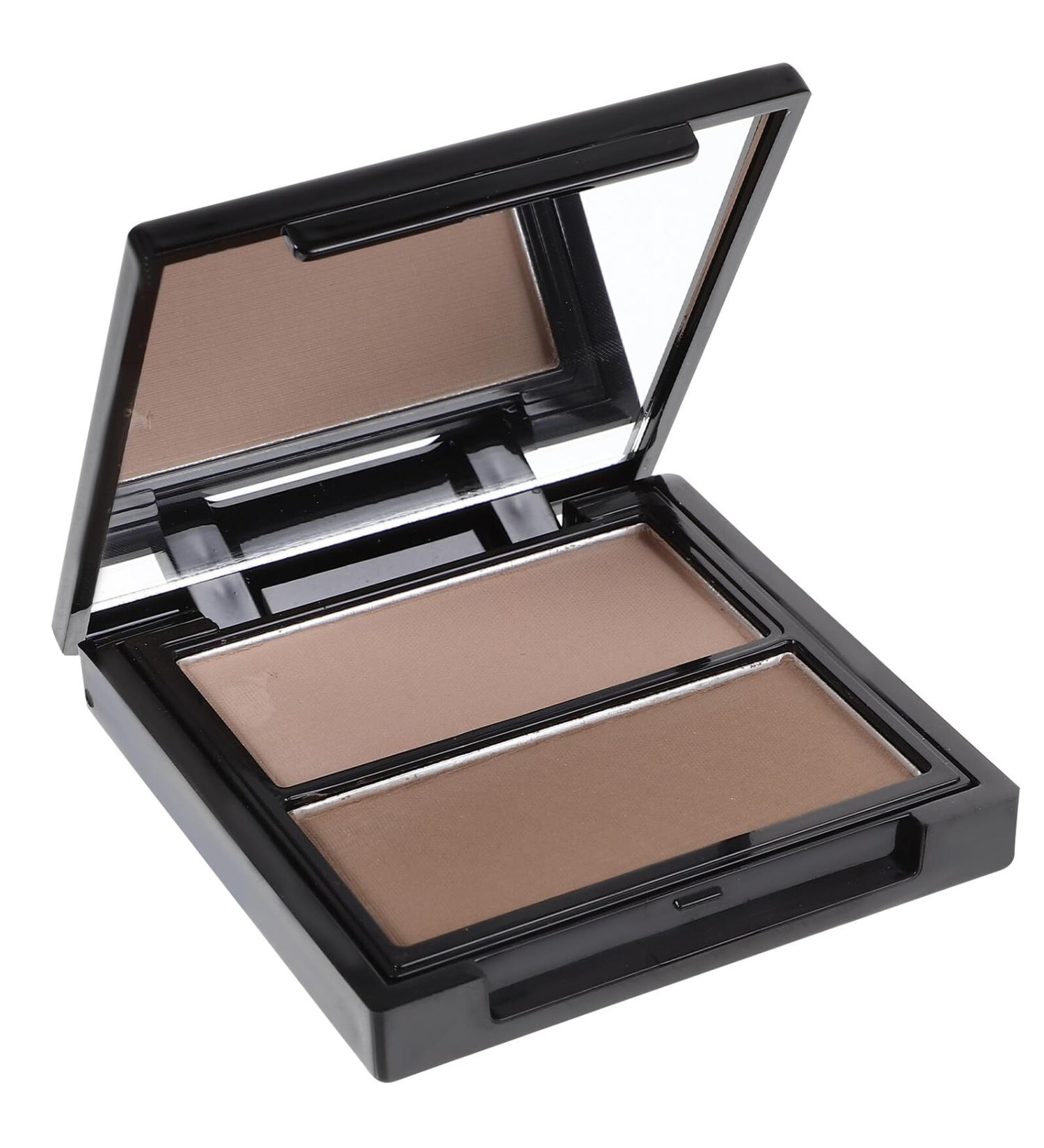 TEHAUX Palette de Maquillage 2 Couleurs pour Contouring et Illumination Poudre Scintillante L g re pour Visage et Nez Texture Soyeuse Teint Uniforme et Lumineux Retouches Express - Buy Online on GoSupps.com