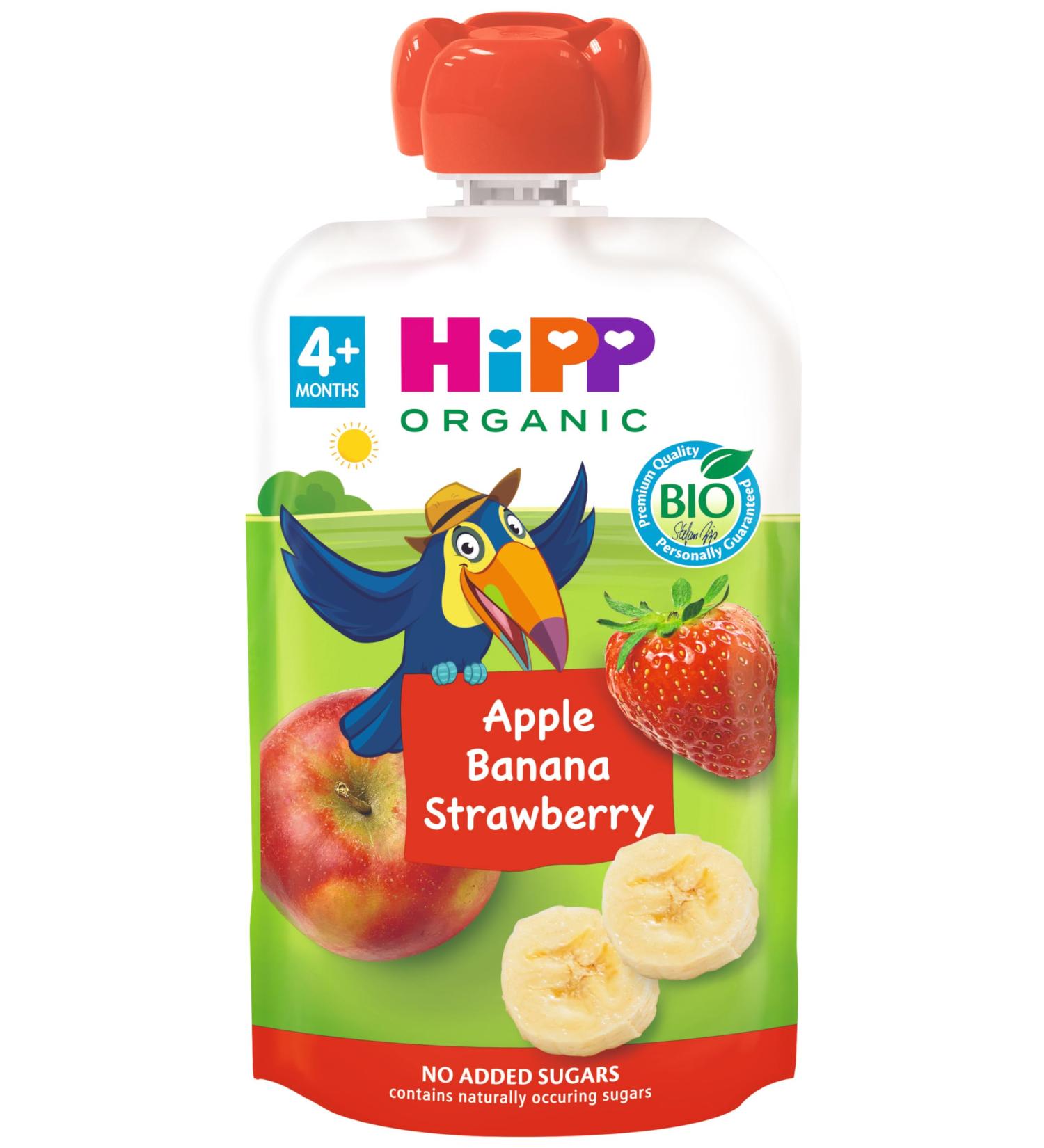 HiPP Hipp Pouch Platan strawberry apple