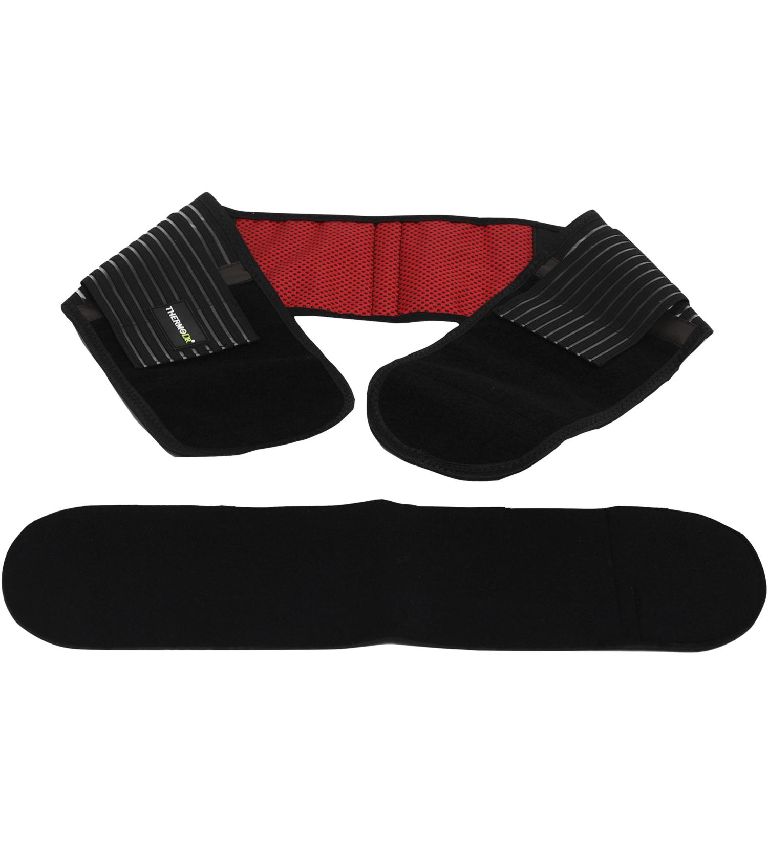 ThermoDR Self-Heating Back Support Belt with Infrared Technology, Tourmaline Gemstones & Magnets - Extra Lower Back Support for Men & Women - Buy Online on GoSupps.com