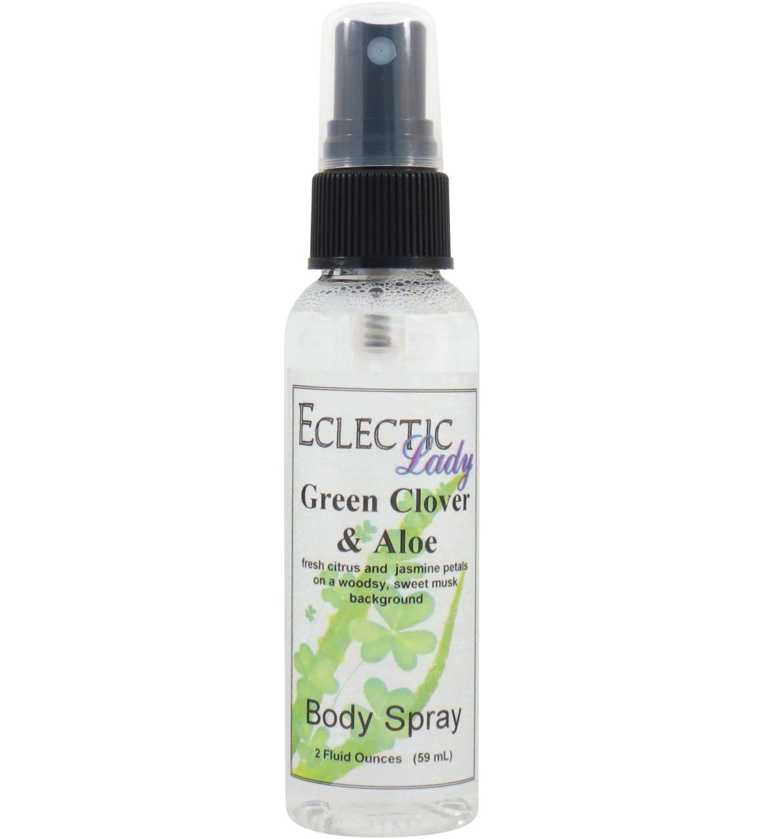 Green Clover And Aloe Body Spray 2 ounces Body Mist for Women with Clean Light & Gentle Fragrance Long Lasting Perfume with Comforting Scent for Men & Women Cologne with Soft Subtle Aroma For 2 Fl Oz (Pack of 1) - Buy Online on GoSupps.com