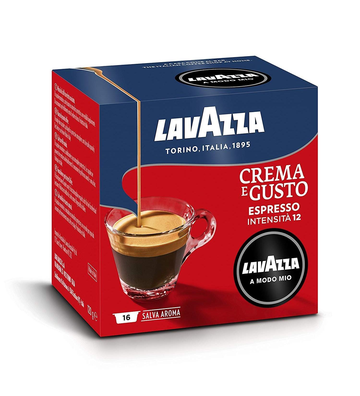Lavazza 720 Modo Mio Crema and Gusto Coffee Capsules