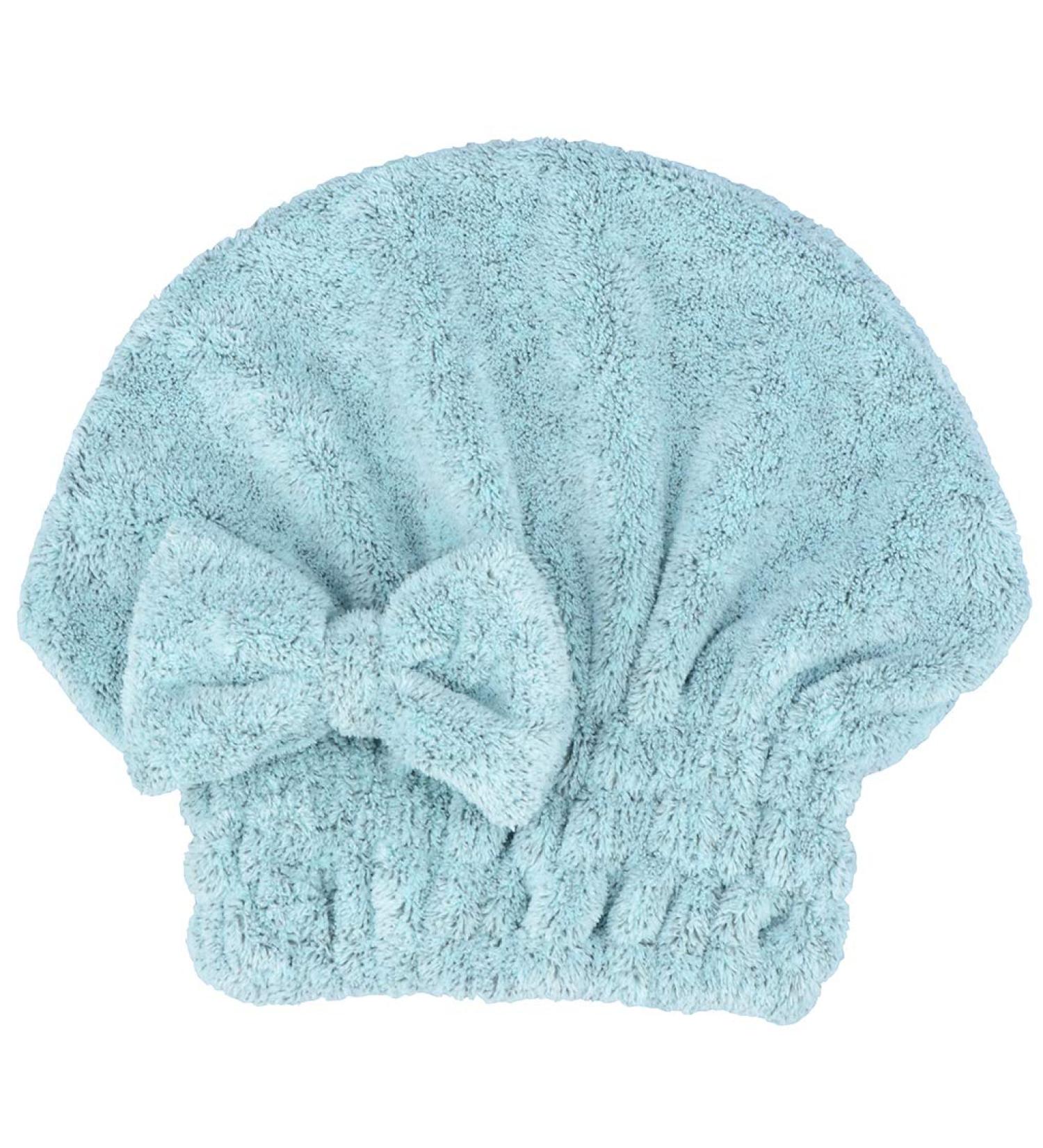 Qiafeiye Microfiber Hair Drying Towel Cap Super Absorbent Quick Dry Magic Hair Turban Wrap for Women Wet Short or Long Curly Thick Girls Hair Anti Frizz Bathroom Essential (Seagreen 1) Seagreen 1 - Buy Online on GoSupps.com