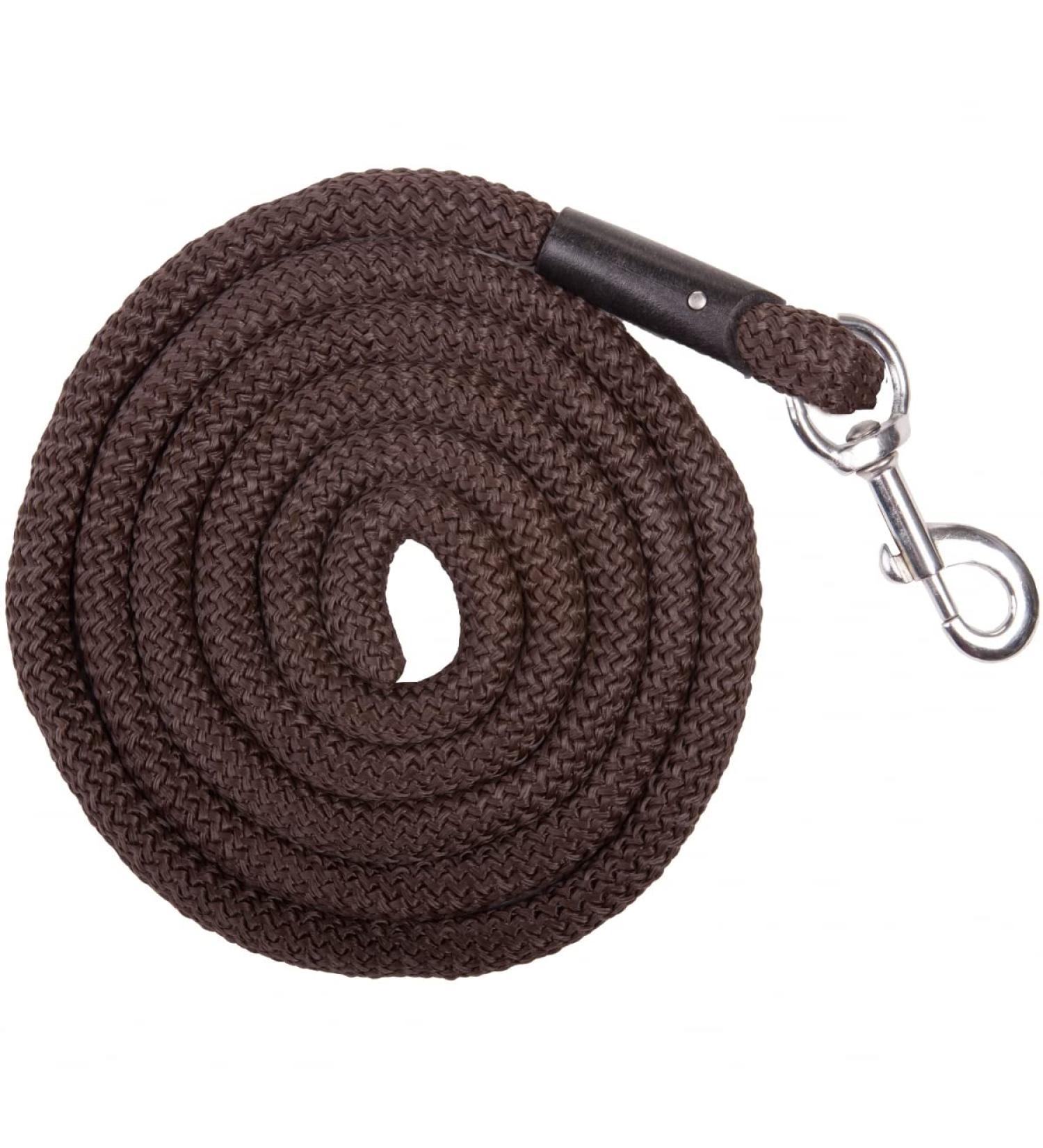 Lead rope with snap hook AACHEN HKM black 180cm