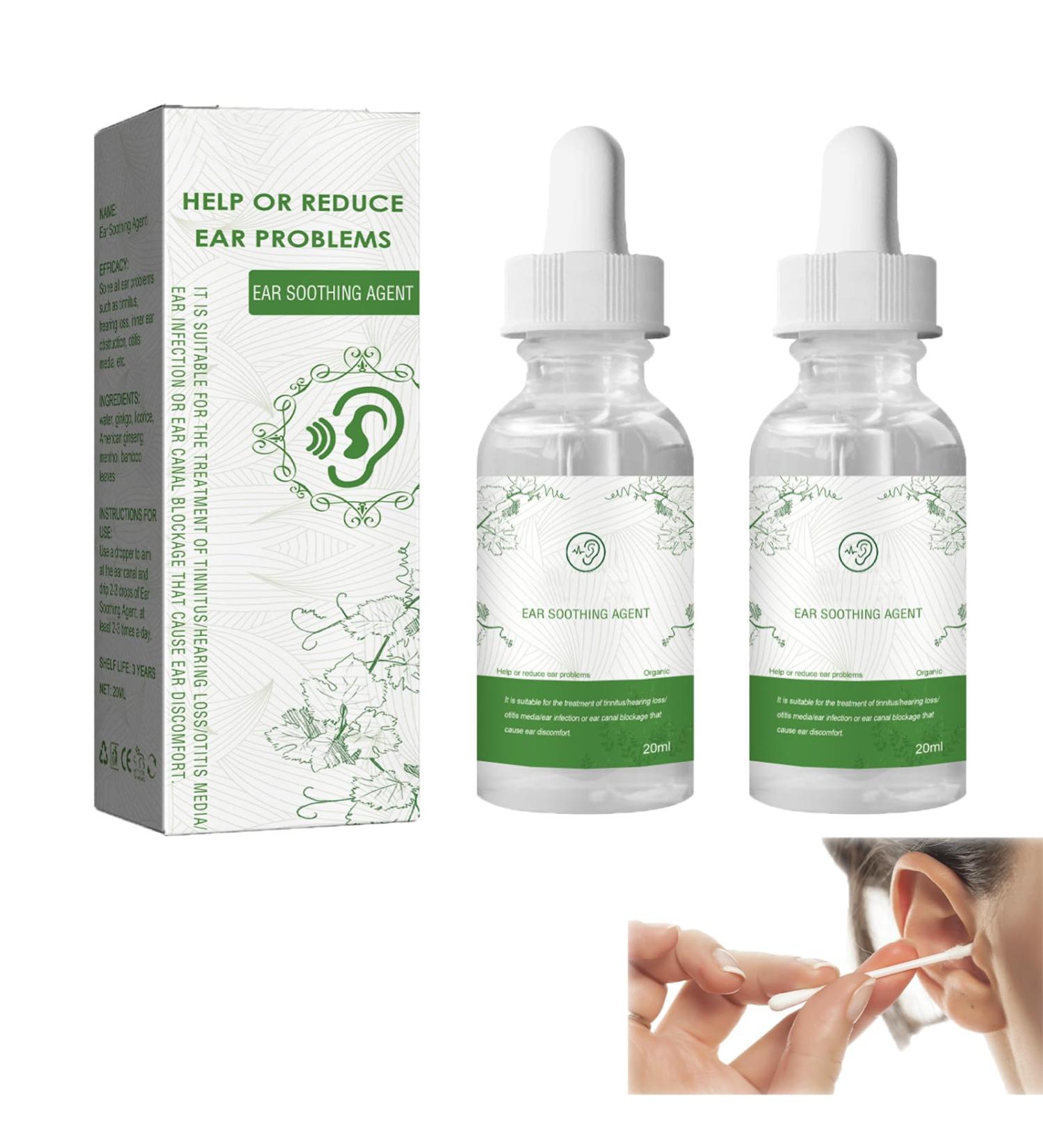 Tundperat Arsicor Organic Herbal Drops - Soothing Ear Drops for Tinnitus Relief (2PCS) - Buy Online on GoSupps.com