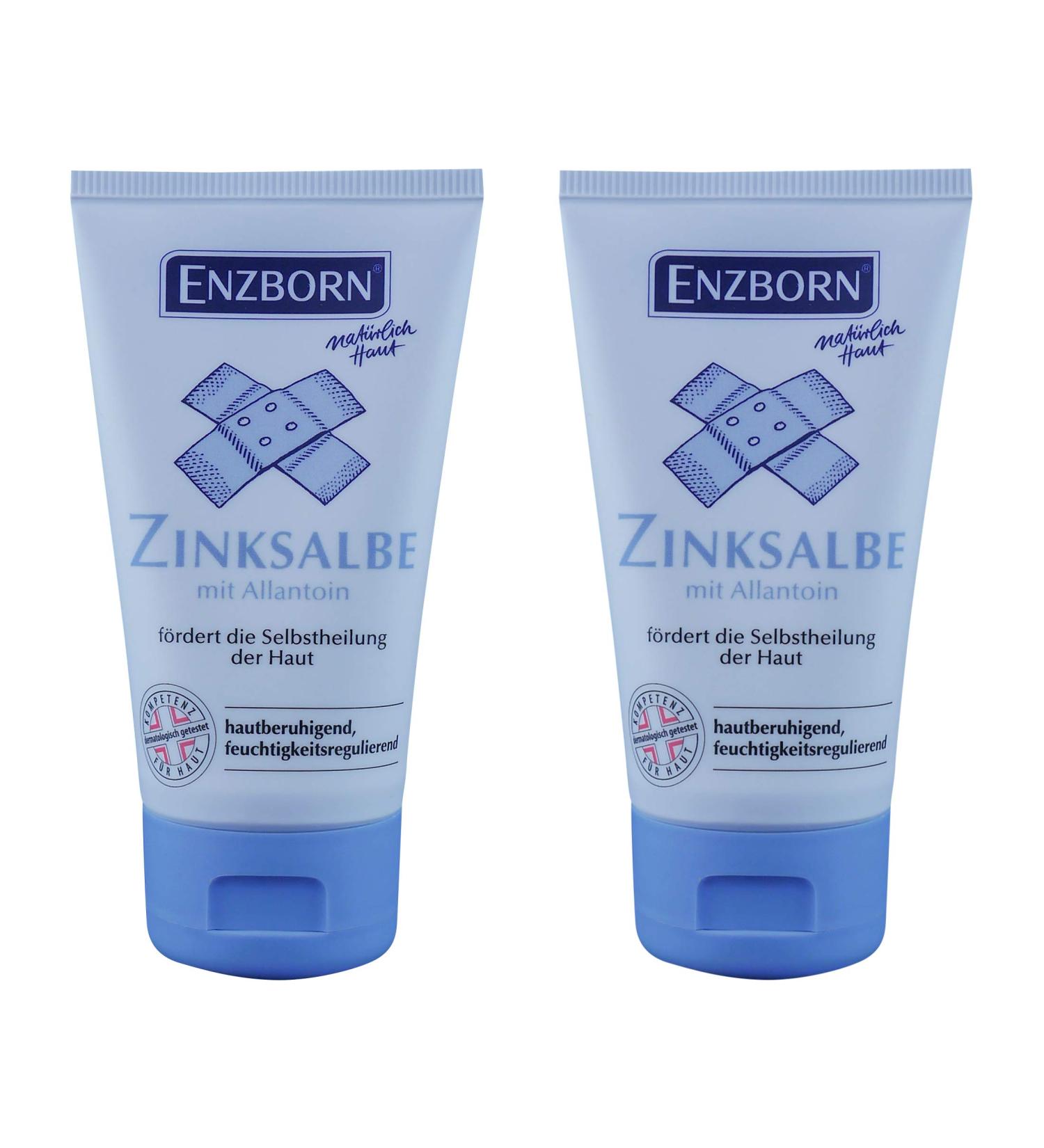 Buy Enzborn Zinc Ointment 50ml Pack of 2 - Soothing Skin Relief | International Shipping Available - Buy Online on GoSupps.com