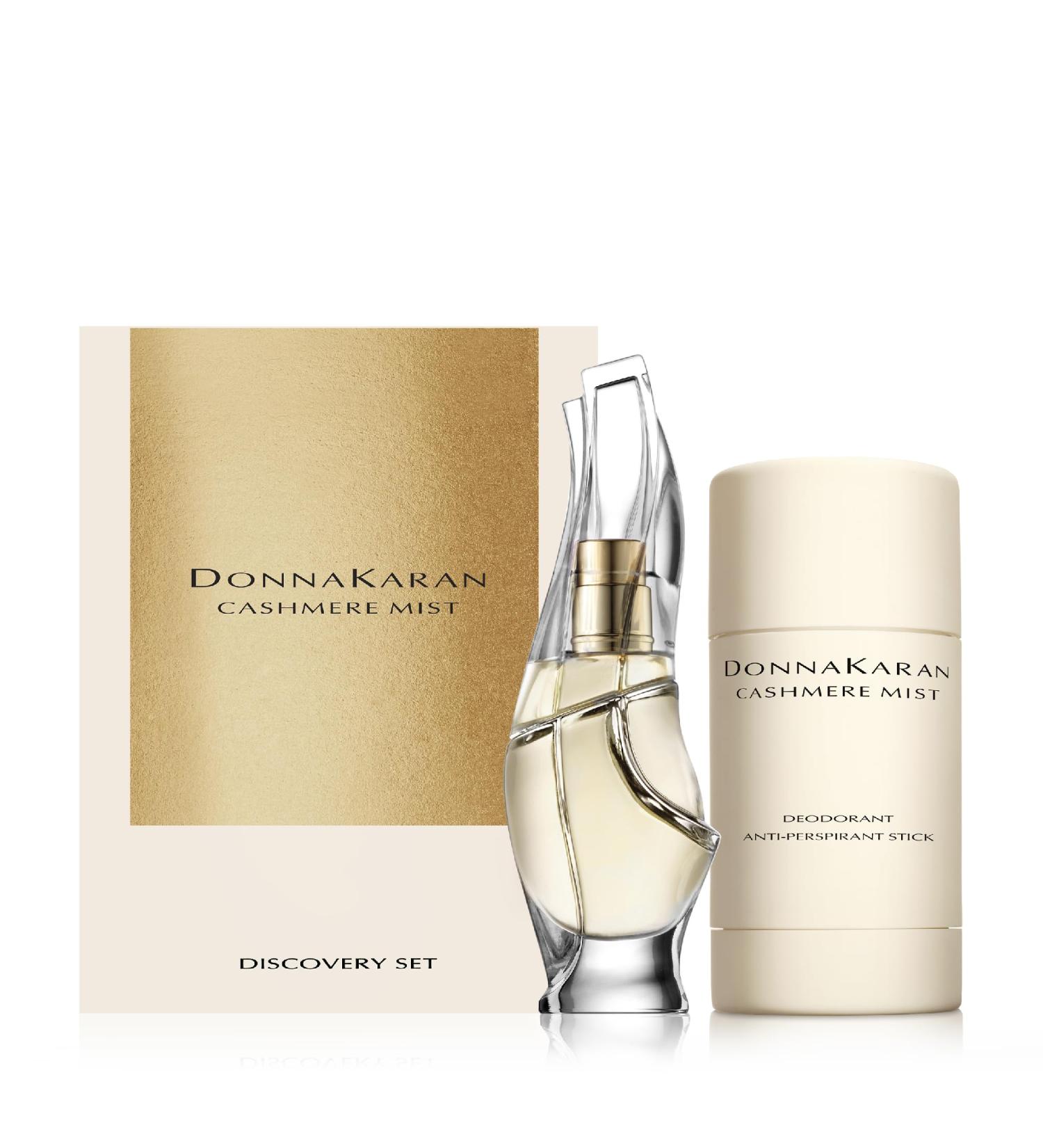 Donna Karan Cashmere Mist Discovery Set For Women - Eau de Parfum Mini Spray 0.5 Fl. Oz. & Anti-Perspirant Deodorant Stick 1.7 Oz. - Buy Online on GoSupps.com