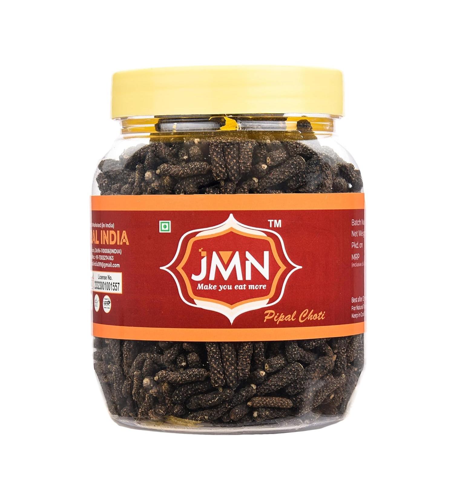 JMN PepperJMN Pipal Choti - Pipali - Piper Retrofractum/Pepper Small Whole 200gm - Buy Online on GoSupps.com