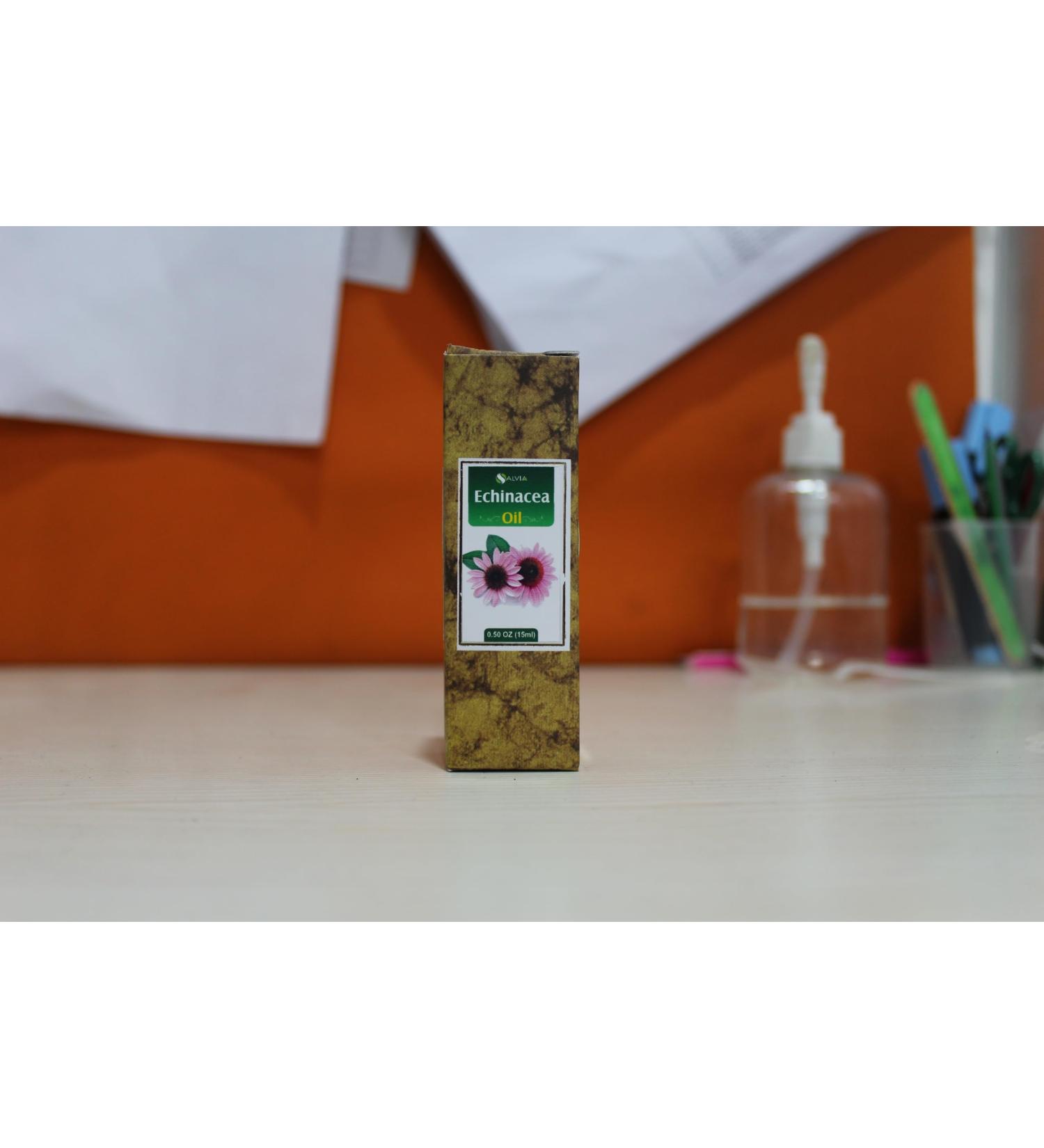 Salvia Echinacea Oil for Skincare & Lustrous Hair - 15 ML | Buy Internationally - Buy Online on GoSupps.com