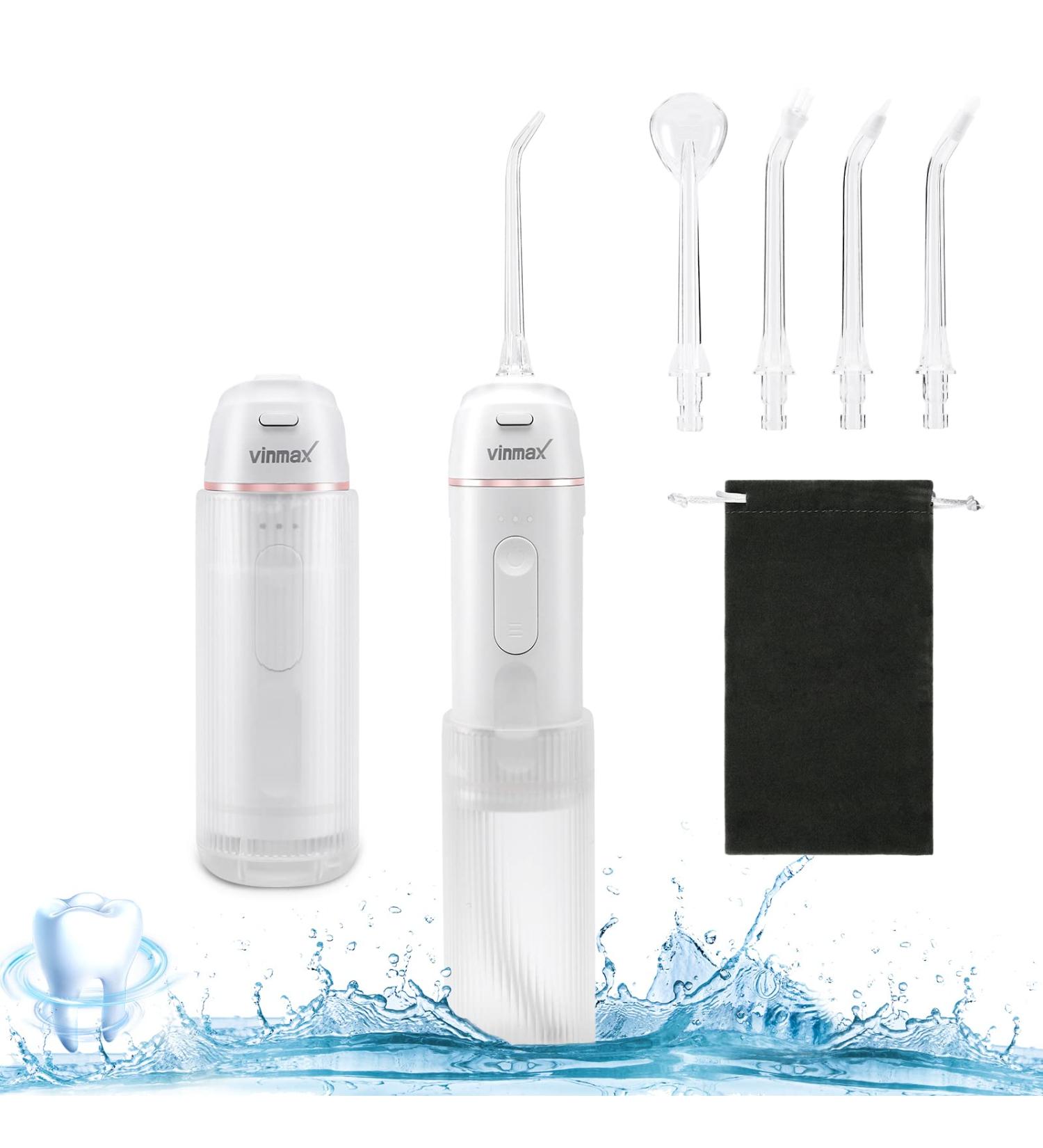 Buy Vinmax Portable Cordless Water Flosser - Effective Oral Care International Shipping Available - Buy Online on GoSupps.com