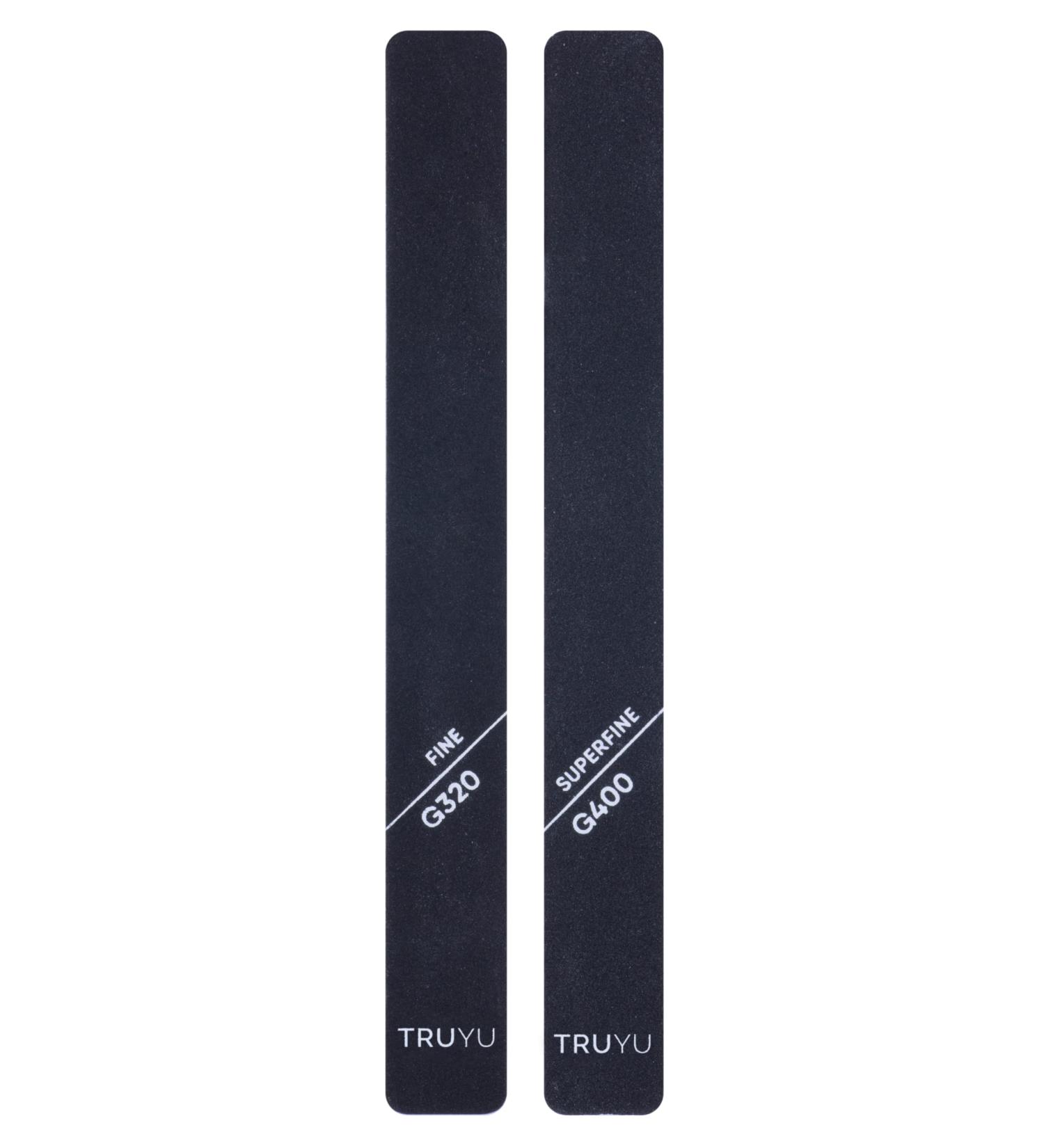 Truyu Pro Nail Files (2pk) - Fine & Superfine Files for Nail Restoration - Ideal for Soft or Damaged Nails - Buy Online on GoSupps.com
