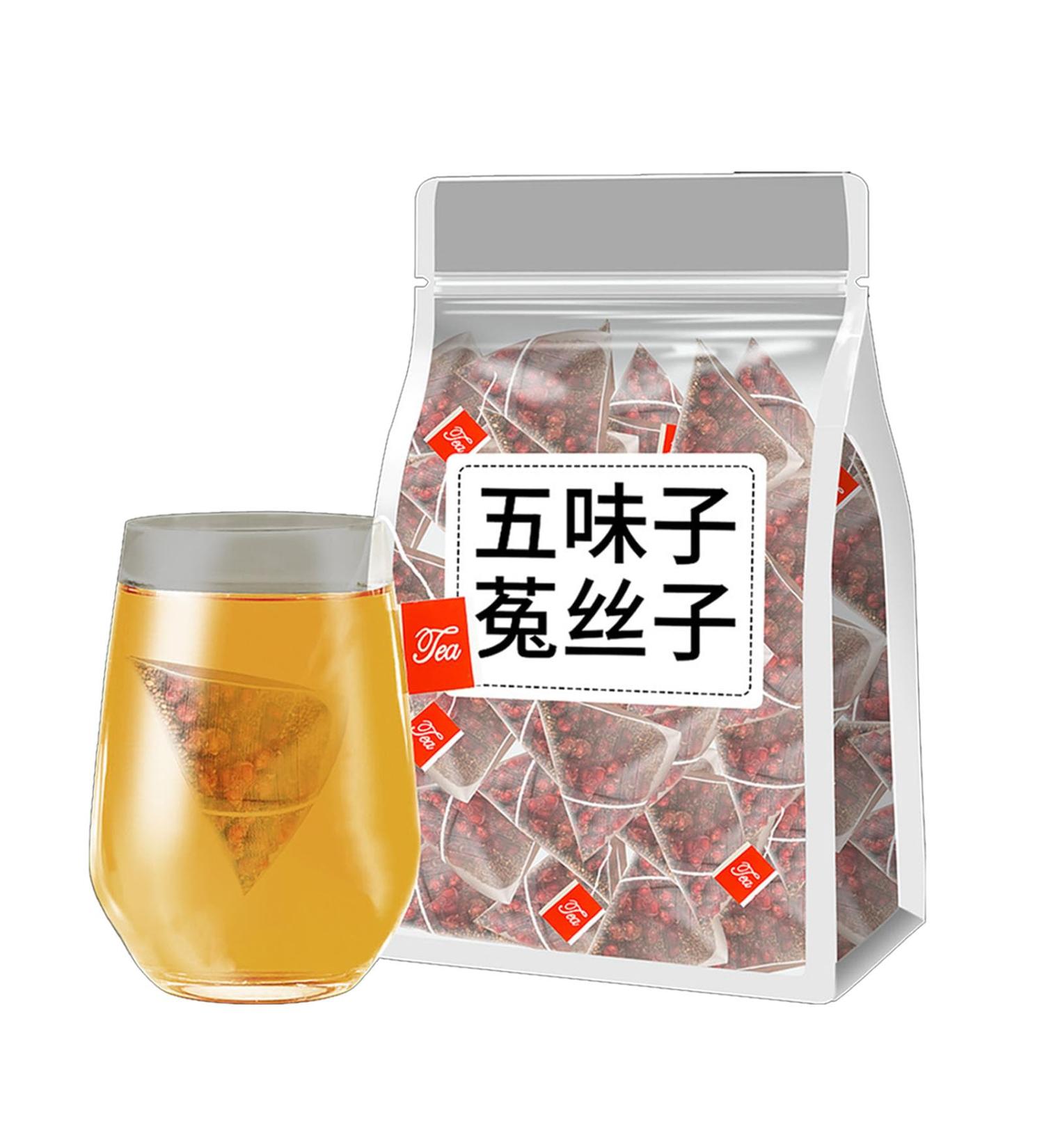 Five Flavors Goji Berry Tea Goji Berry Tea Essential Chinese Herbal Tea for Men Five-Flavor Goji Berries Nourishing Tea Pure Essentials Goji Chinese Herbal Medicine for Men (1pcs) - Buy Online on GoSupps.com