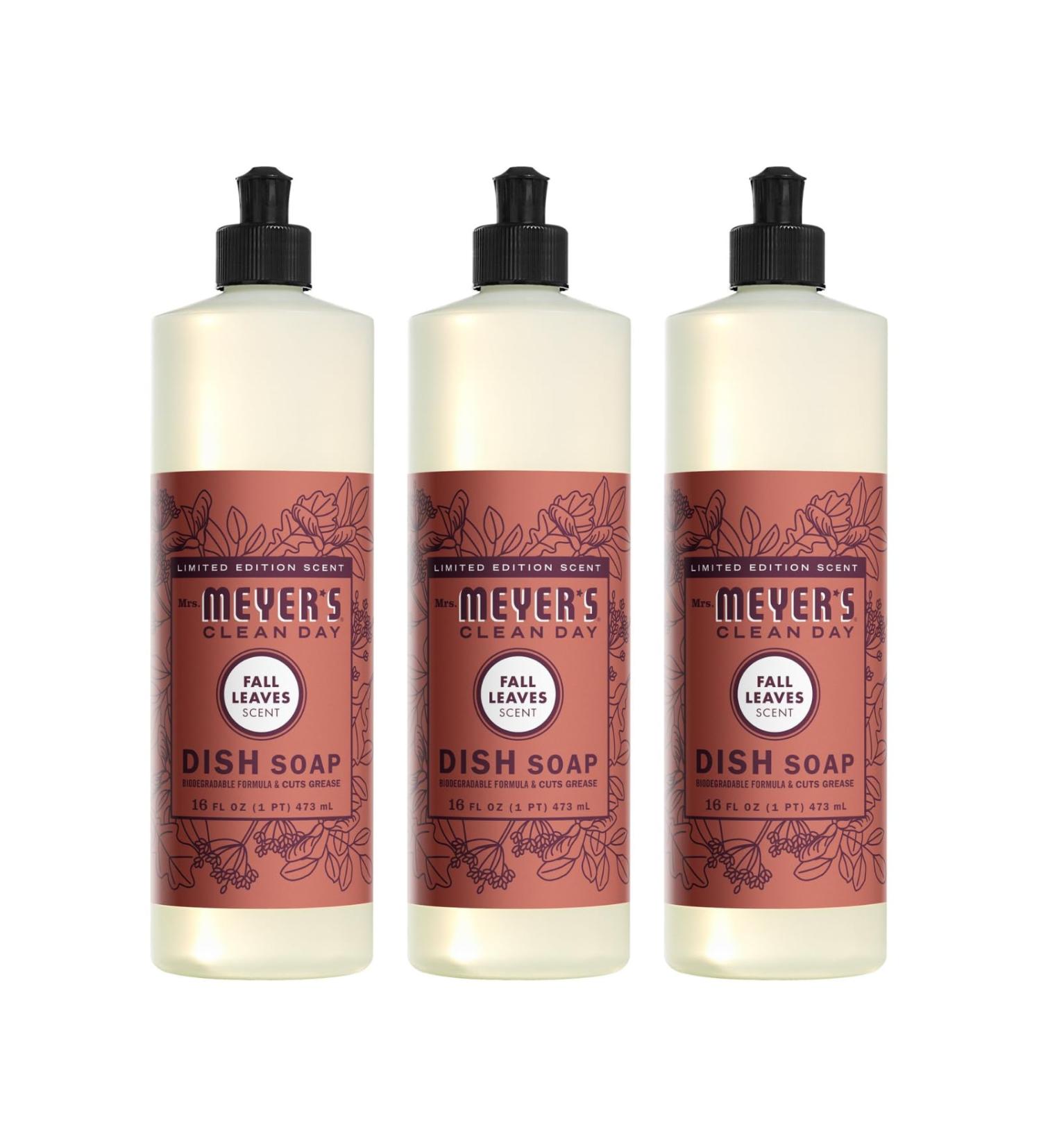 Clean Day Fall Leaves Scent Dish Soap - Eco-Friendly Cleaning for Every Home | International Shipping Available - Buy Online on GoSupps.com