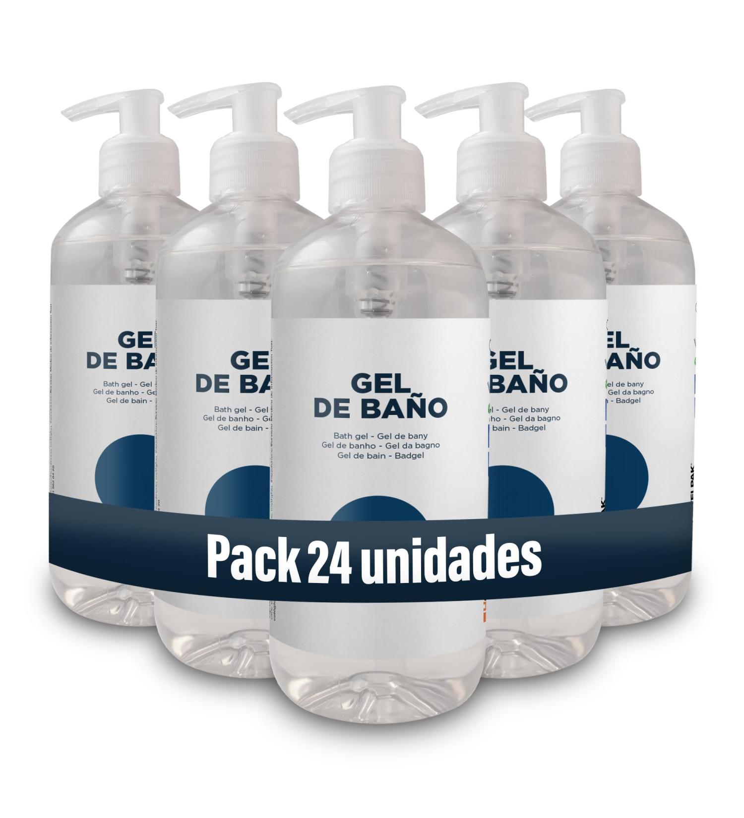 Hostelpak 24 flacons de gel douche Collection EcoStay 500 ml - Collection EcoStay Amenities Hotel