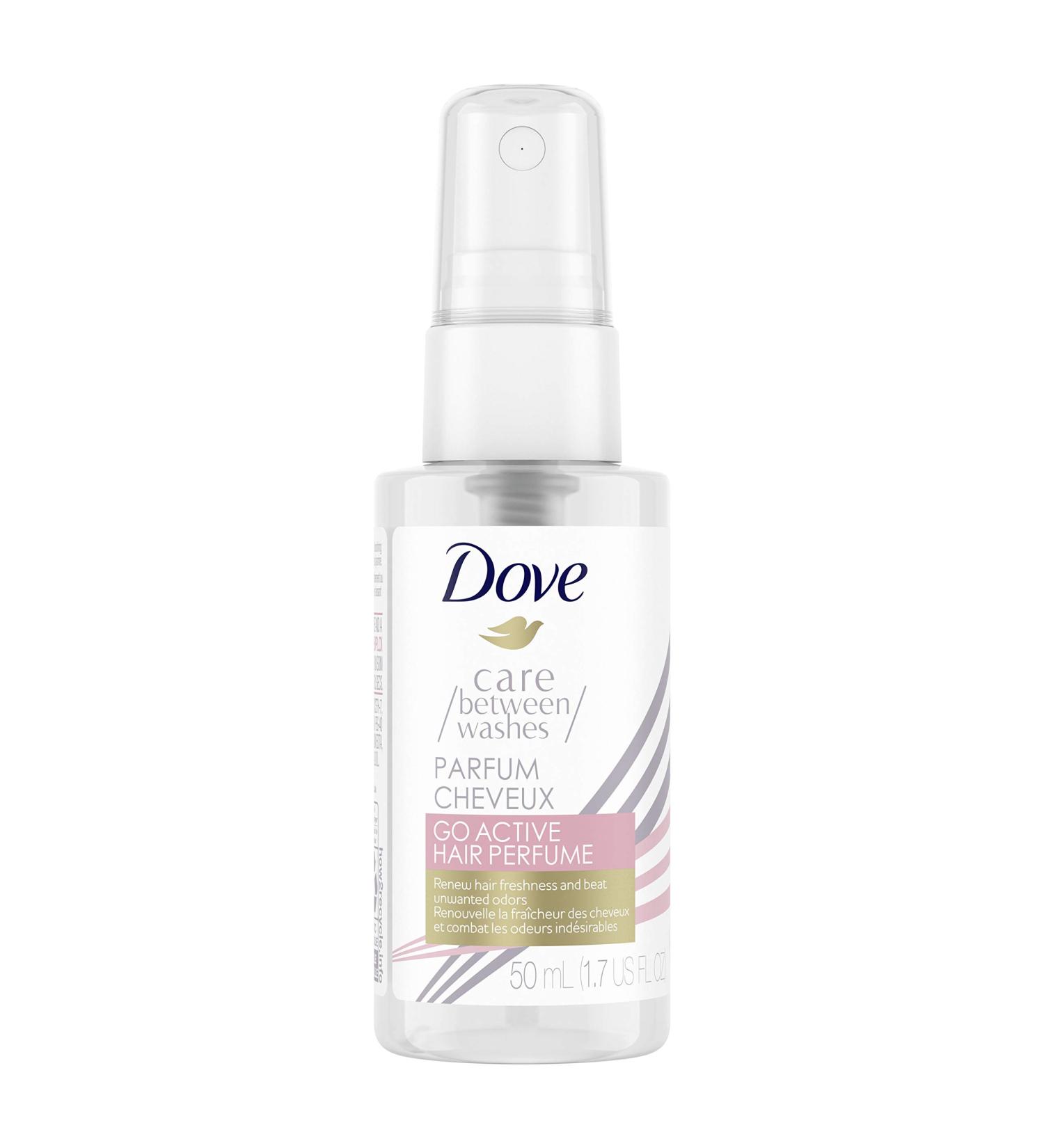 Dove Care Between Washes Hair Perfume Hair Fragrance For Sweat and Odors Go Active Hair Product for 24 Hour Protection 1.7 oz - Buy Online on GoSupps.com