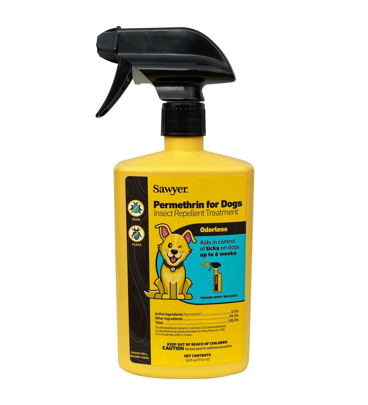 Sawyer Products SP624 Permethrin  Permethrin for Dogs Insect Repellent Treatment