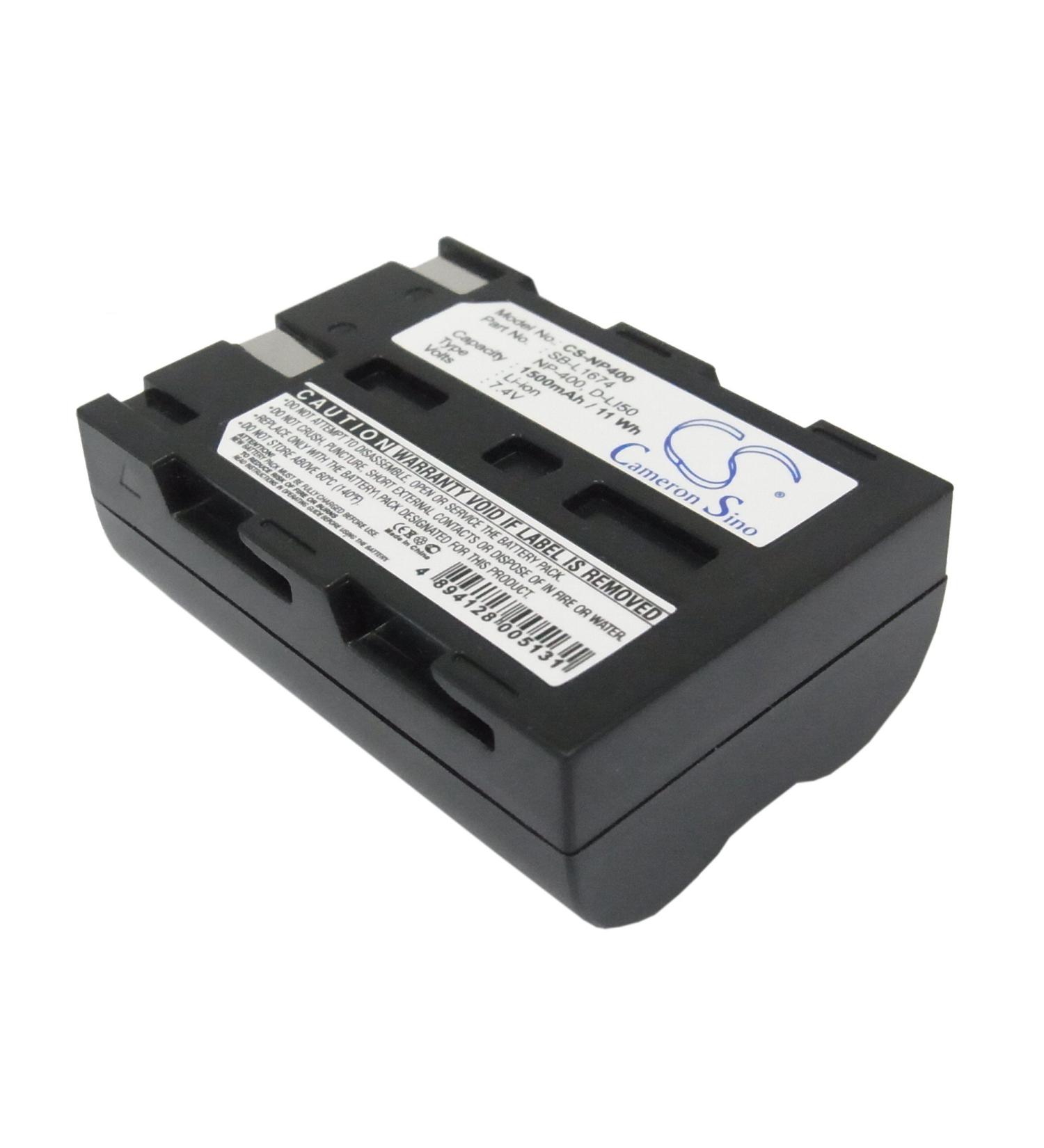 D-LI50 1500mAh Battery for K10D K20D - High Capacity 7.4V Compatible Replacement | Fast International Shipping - Buy Online on GoSupps.com