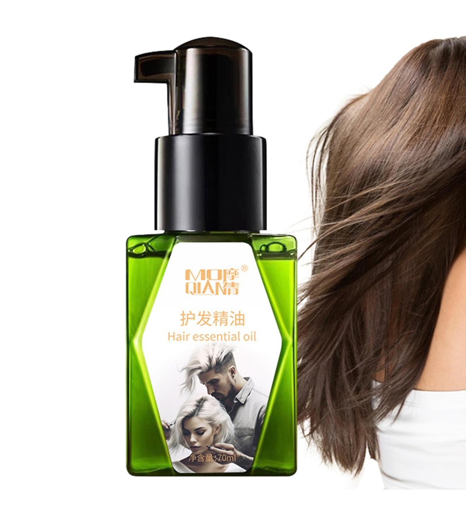 Nourishing Hair Oil for Women 70ml Natural Hair Repair Oil Lightweight Anti-Frizz Oil Hair Smoothing Supplies for Home Salon Barber Shop - Buy Online on GoSupps.com