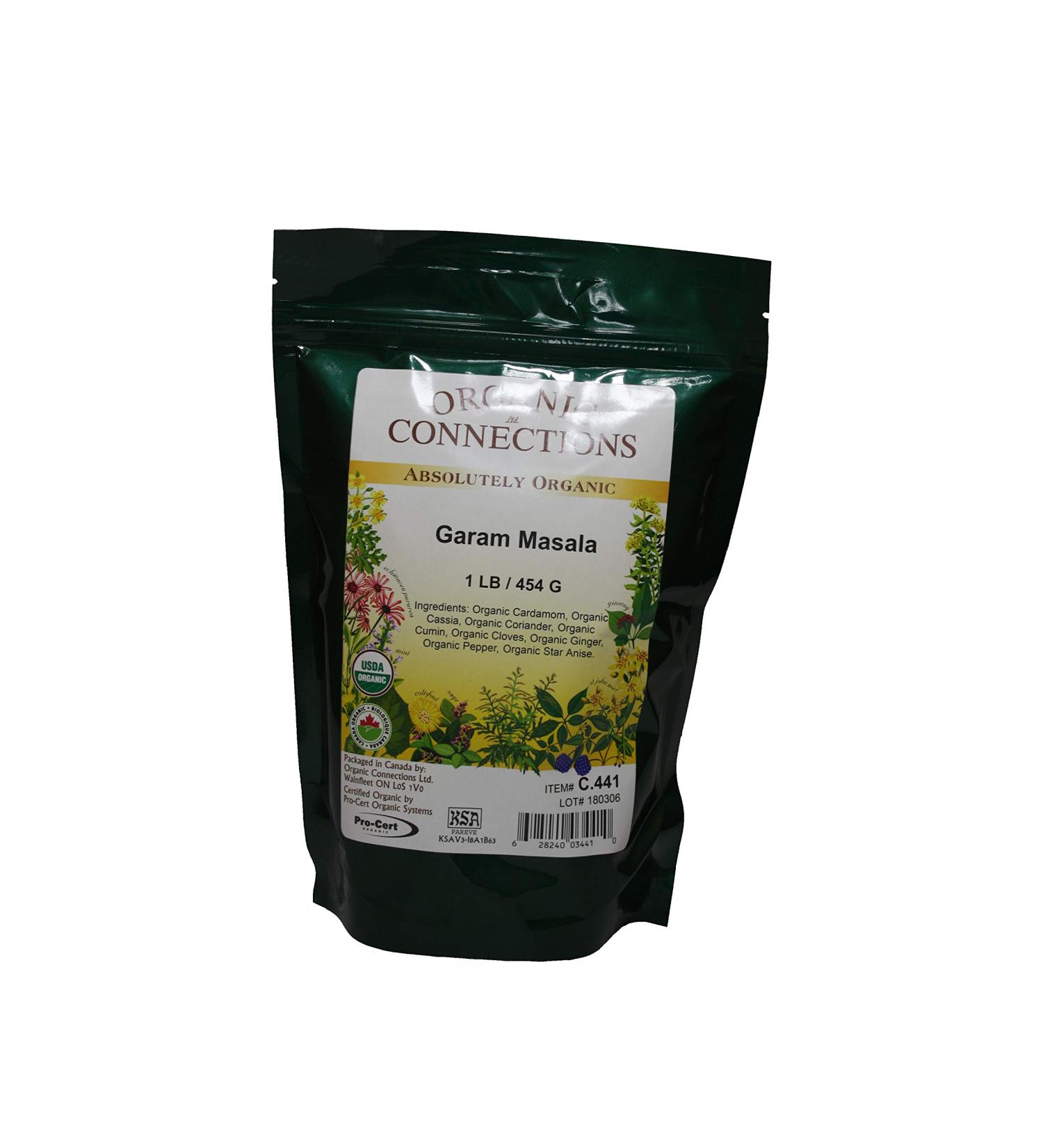 Garam Masala Powder Organic (1 lb)
