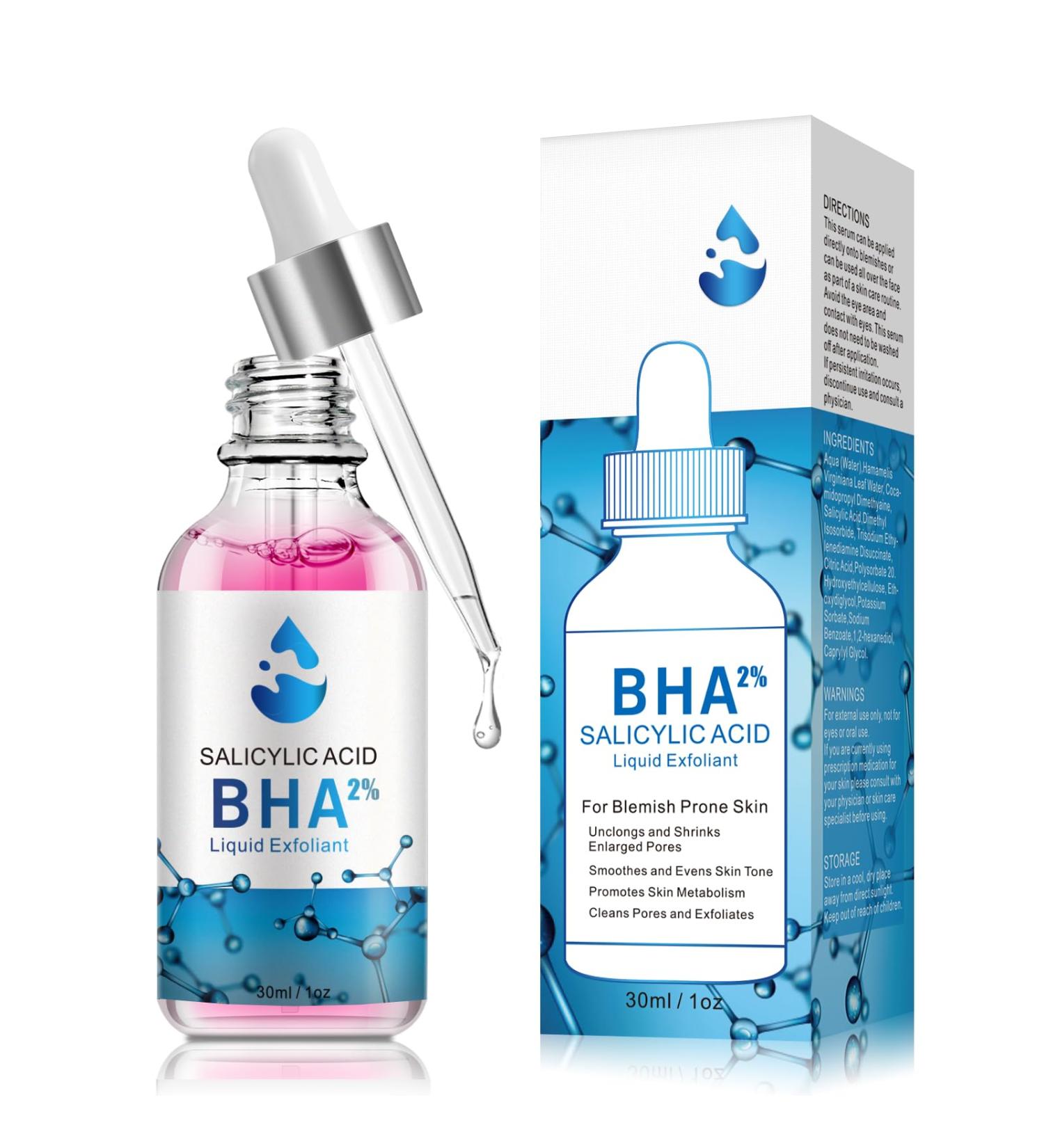 Buy Salicylic Acid 2% Serum - Acne Treatment & Pore Minimizer | Clear Skin Solution 1 FL OZ - Buy Online on GoSupps.com
