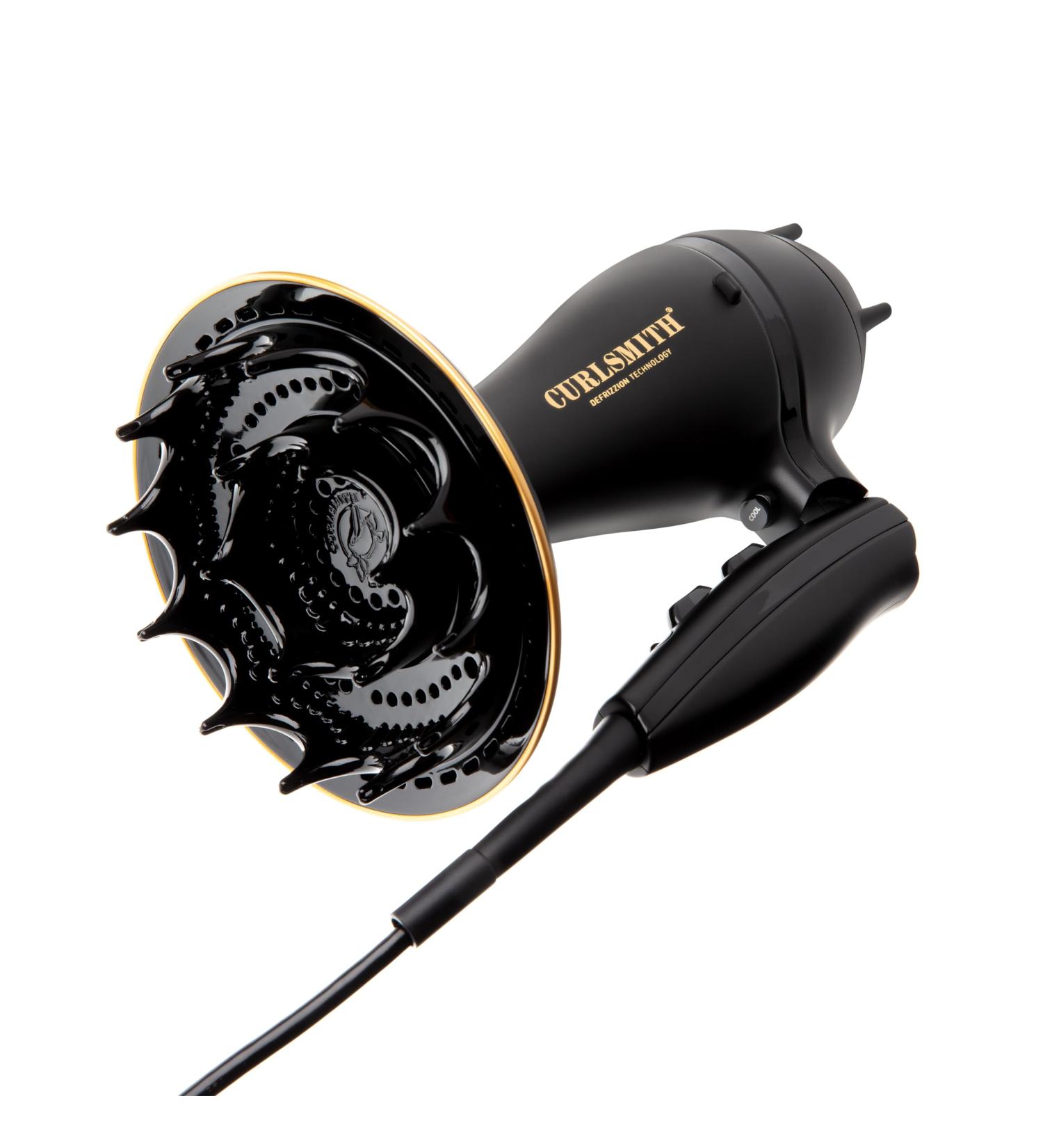 Buy Curlsmith Defrizzion Travel Hair Dryer - Perfect for Curly Hair Reduces Frizz 3 Speeds & Heat Settings Infrared Ceramic Technology - Buy Online on GoSupps.com