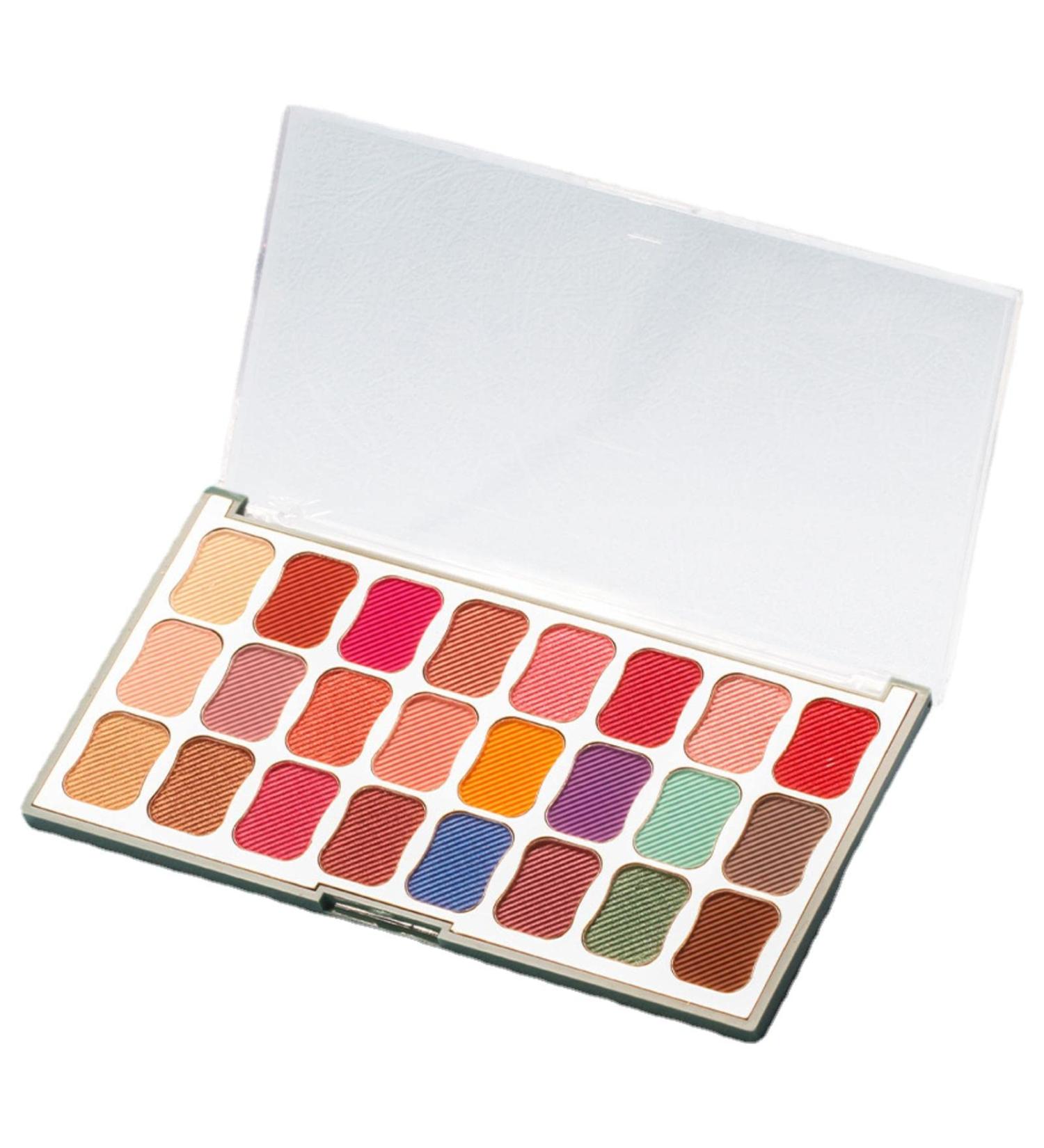 5 Eyeshadow Makeup Palette - 24 Colors Long Lasting Eyeshadow Makeup Pallet - Waterproof Multi Reflective Shimmer Matte Glitter with Brush and Mirror Dtt 5 Pcs 06 - Buy Online on GoSupps.com