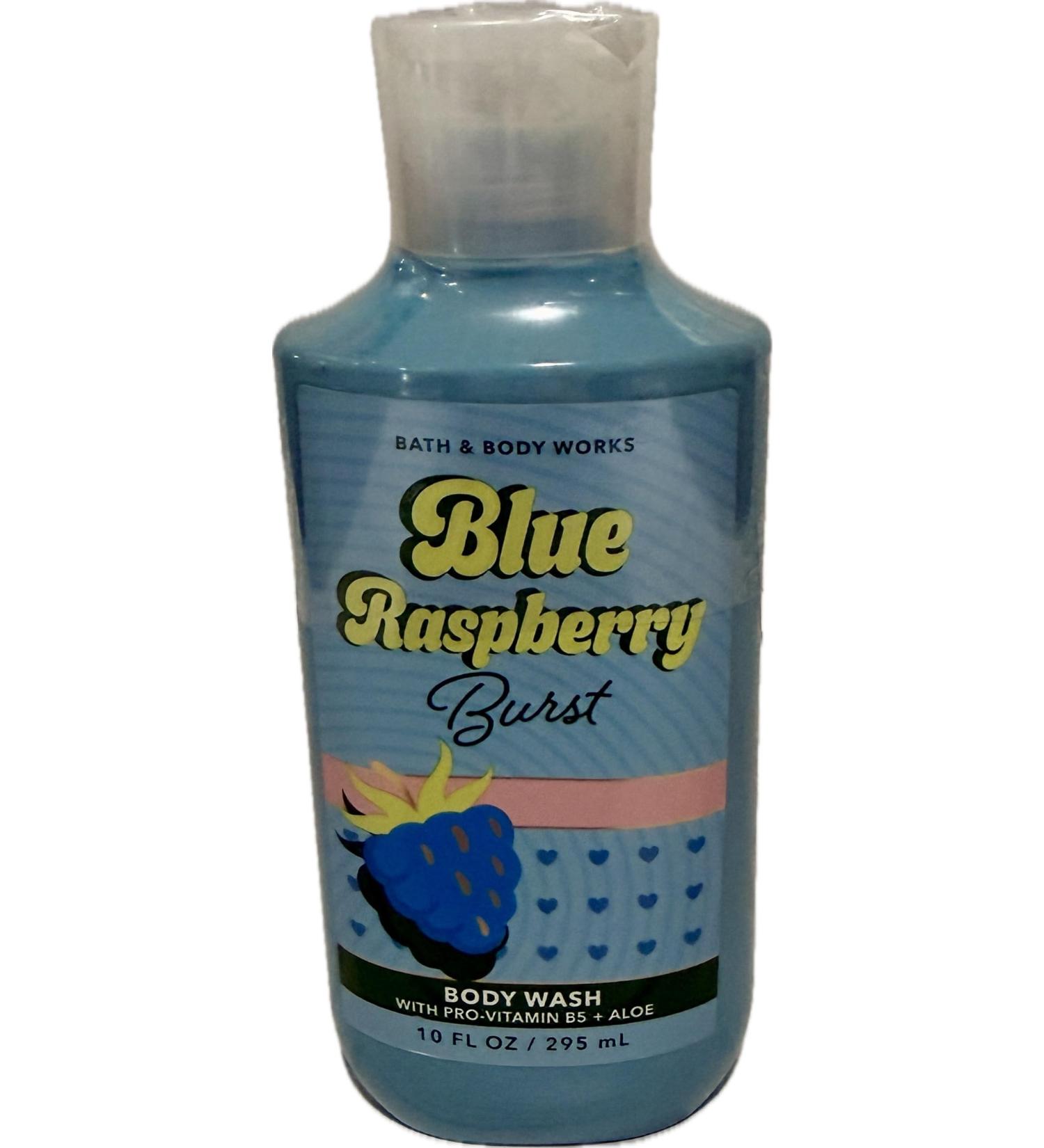 Bath & Body Works Women's Blue Raspberry Burst Shower Gel Body Wash 10 Ounce