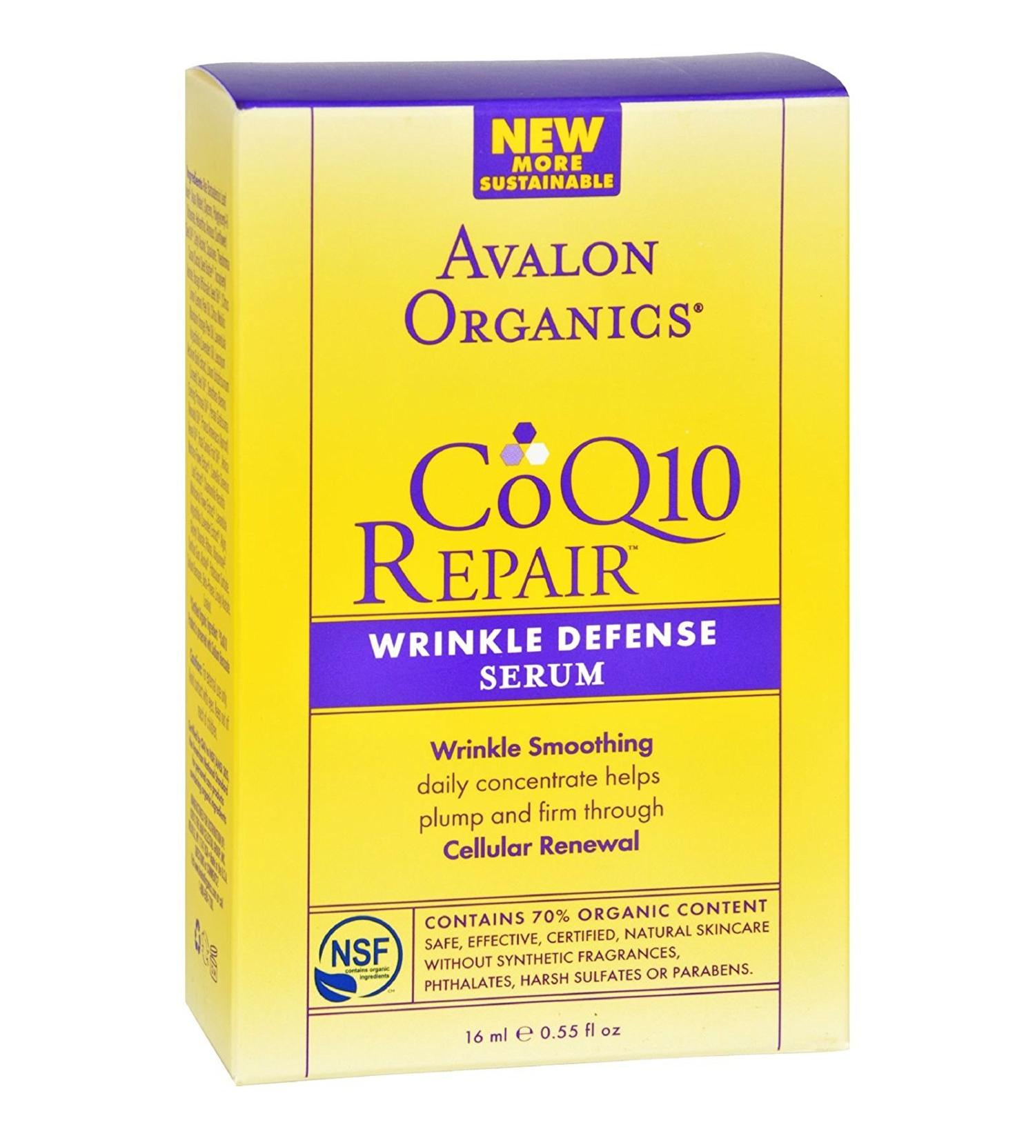 Avalon Organics Coq10 Wrk Def Serum