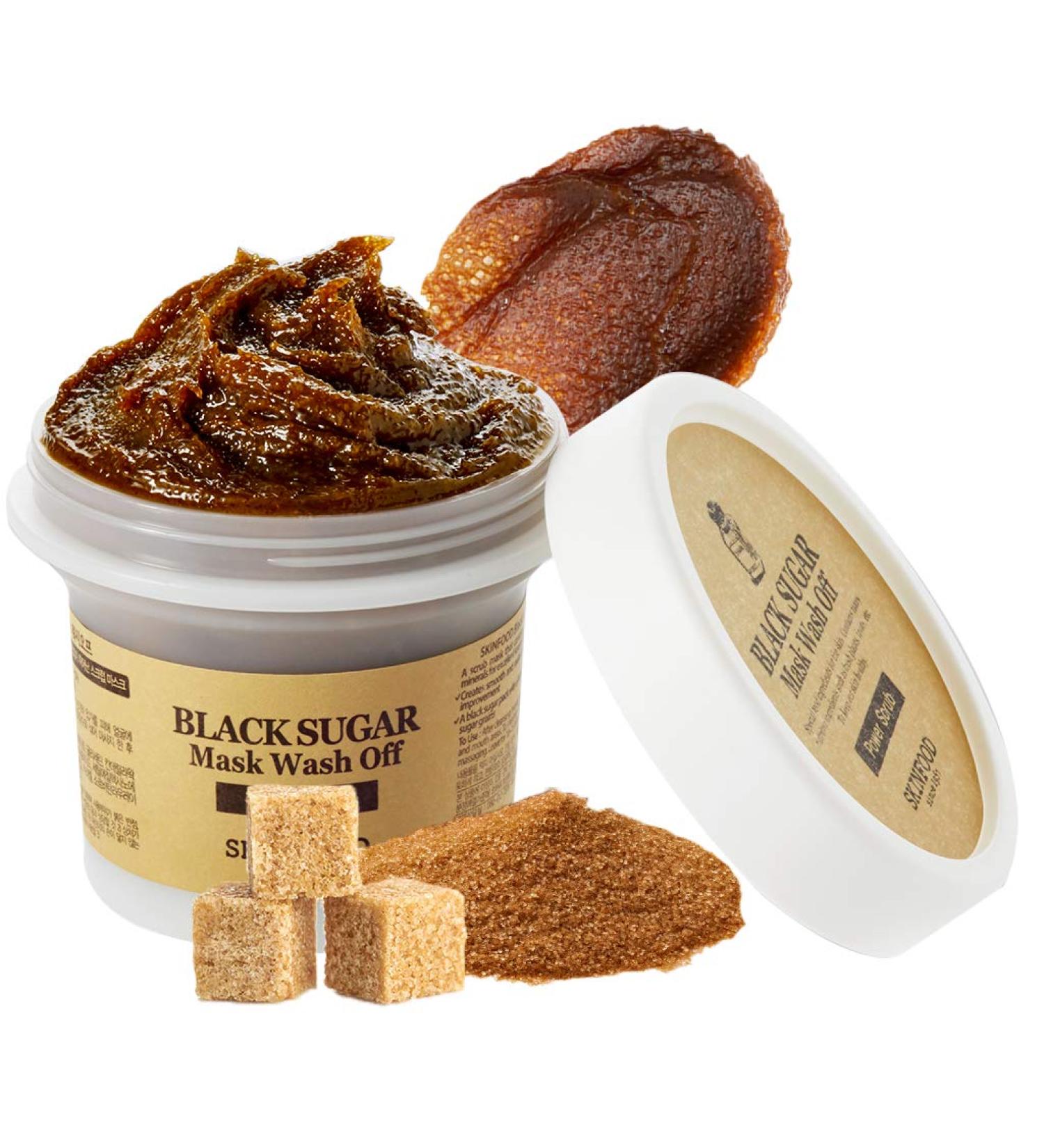 Buy Skin Food Black Sugar Mask 3.52 fl. Oz - Nourishing Sugar Facial Peeling for Moisture - International Shipping - Buy Online on GoSupps.com