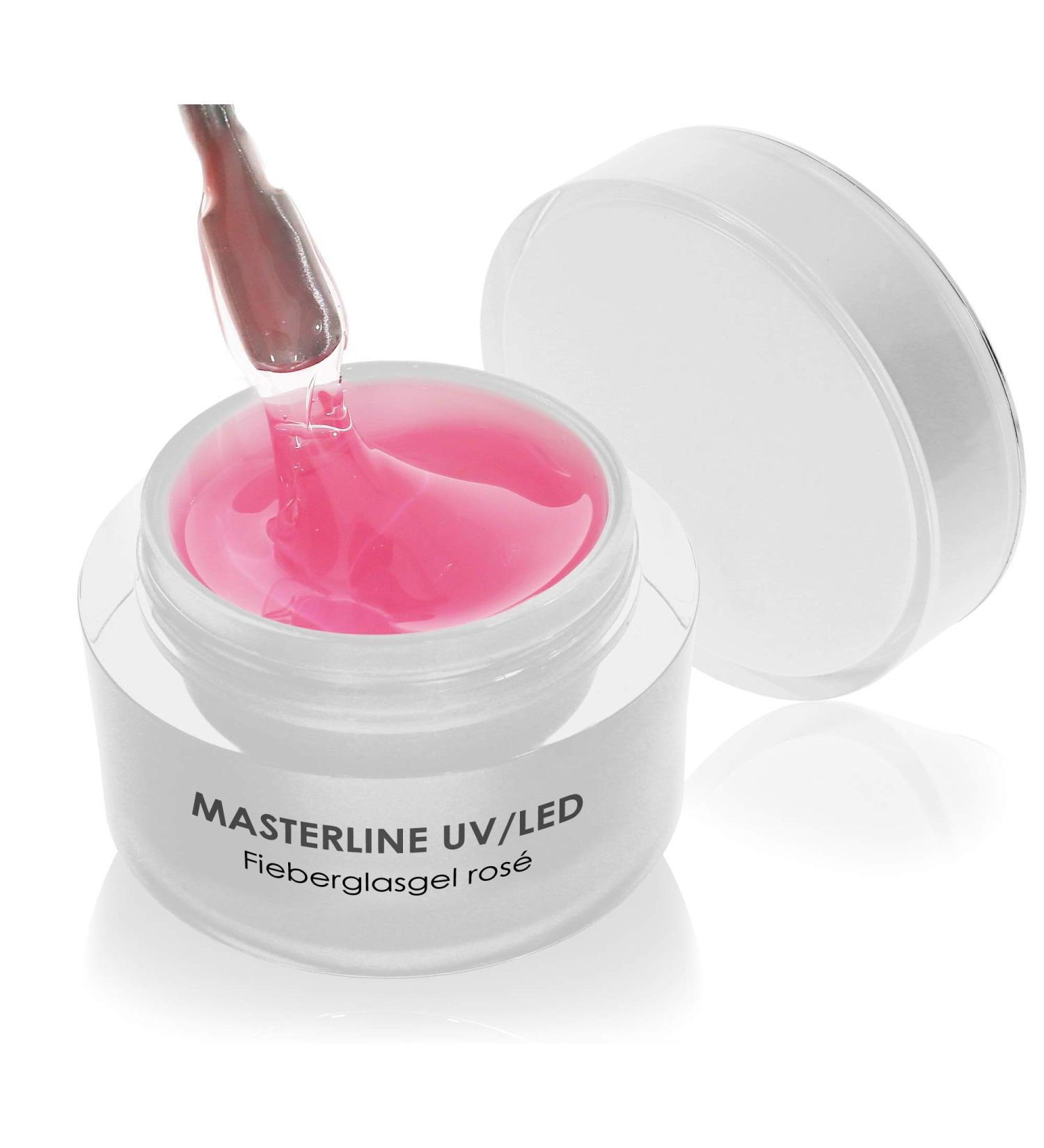 UV/LED fiberglass gel Rose Masterline 15ml