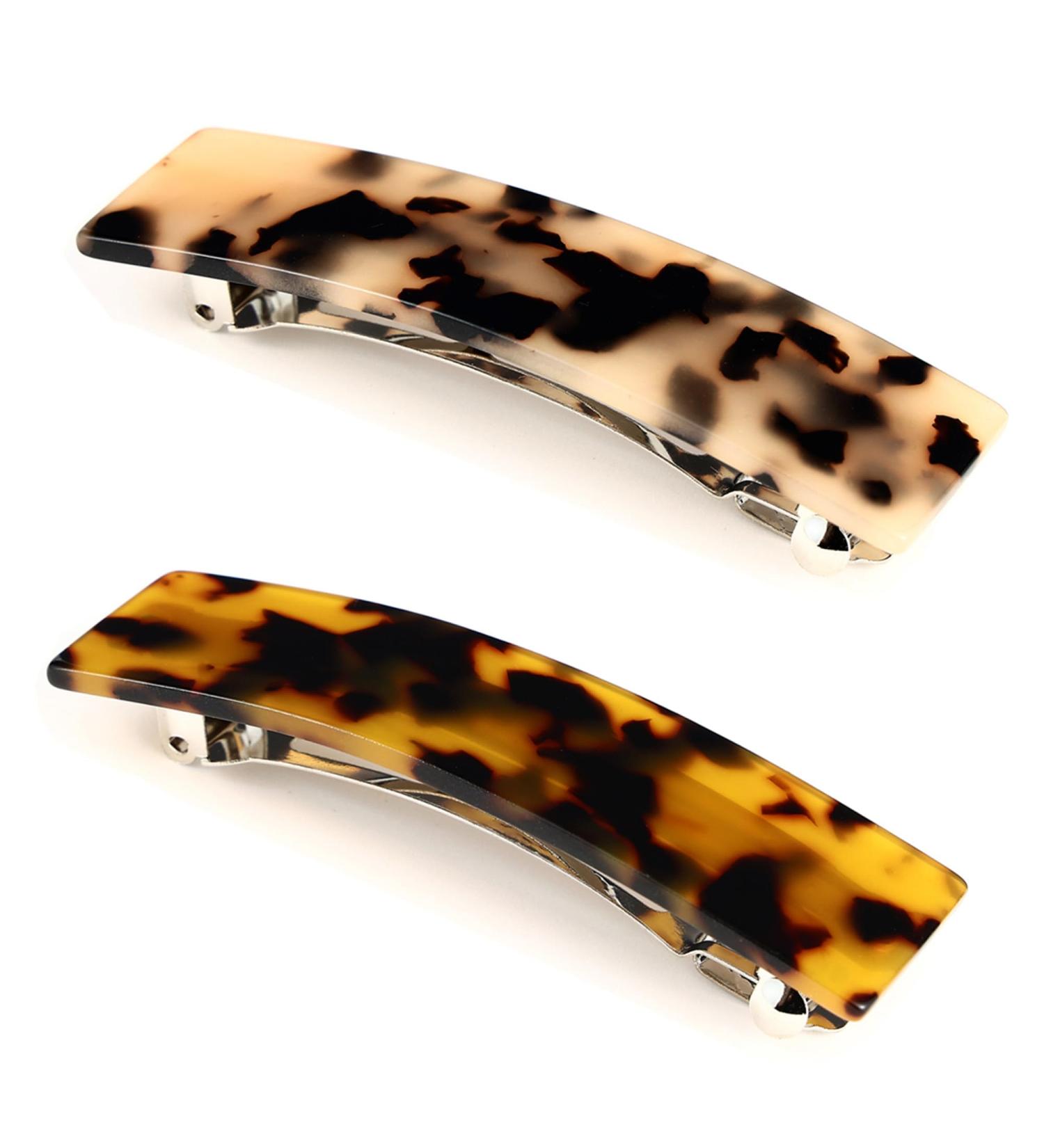 Buy Women's Vintage Large Hair Clips - Retro Automatic Barrettes for Thick Hair - Buy Online on GoSupps.com