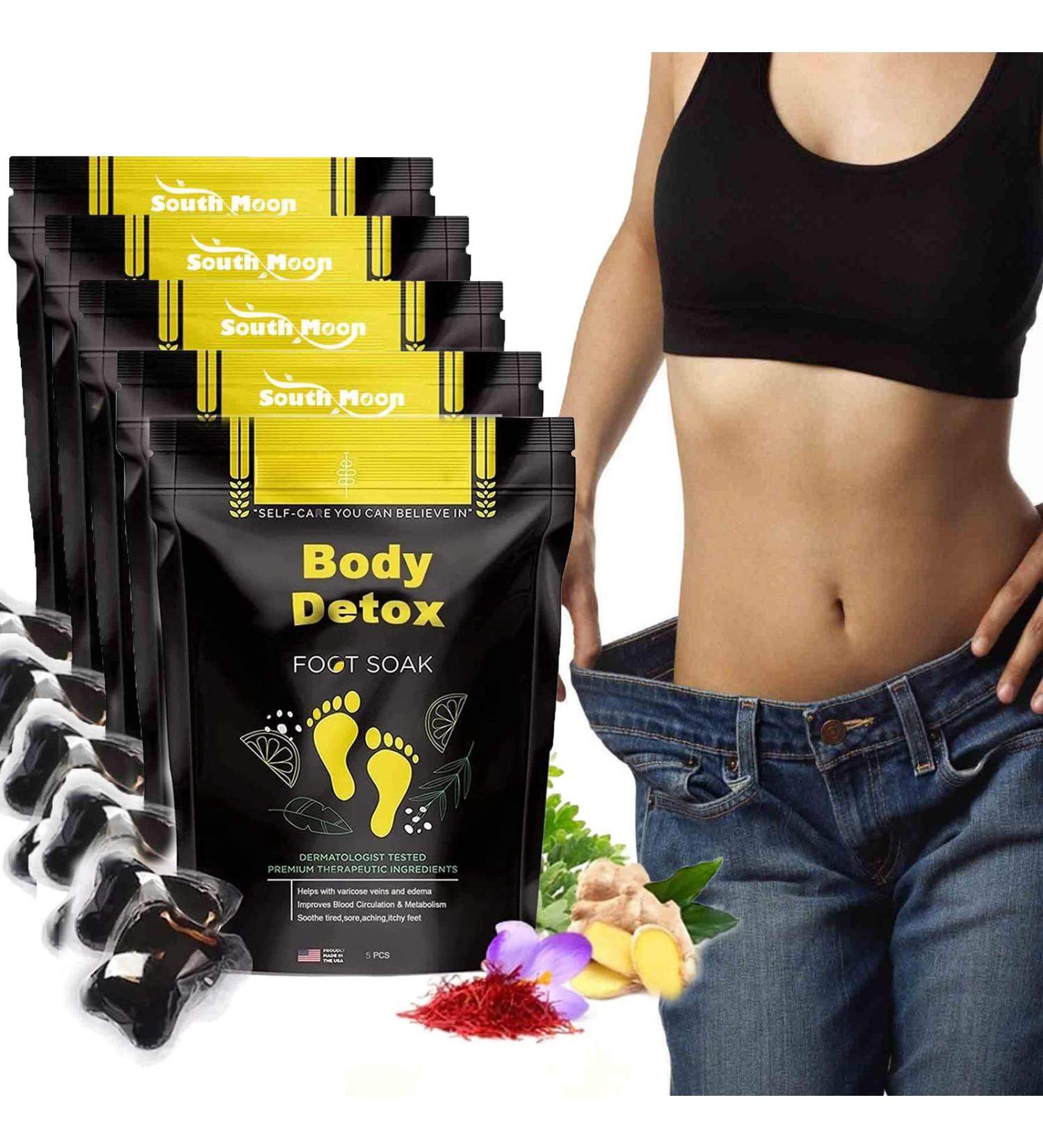 Herbal Detox&Shaping Cleansing Foot Soak Beads Slimwe Body Detox Foot Soak Herbal Foot Cleansing Soak Beads Herbal Detox And Shaping Foot Soak Beads for Varicose Veins & Relieve Pressure (5 Box) - Buy Online on GoSupps.com
