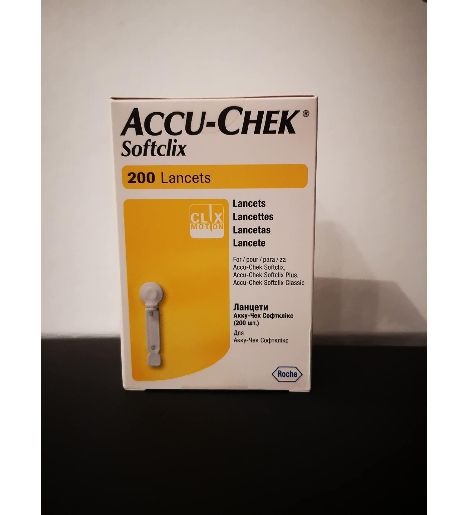 Accu-Chek Softclix Lancets - 200 Count - Buy Online on GoSupps.com