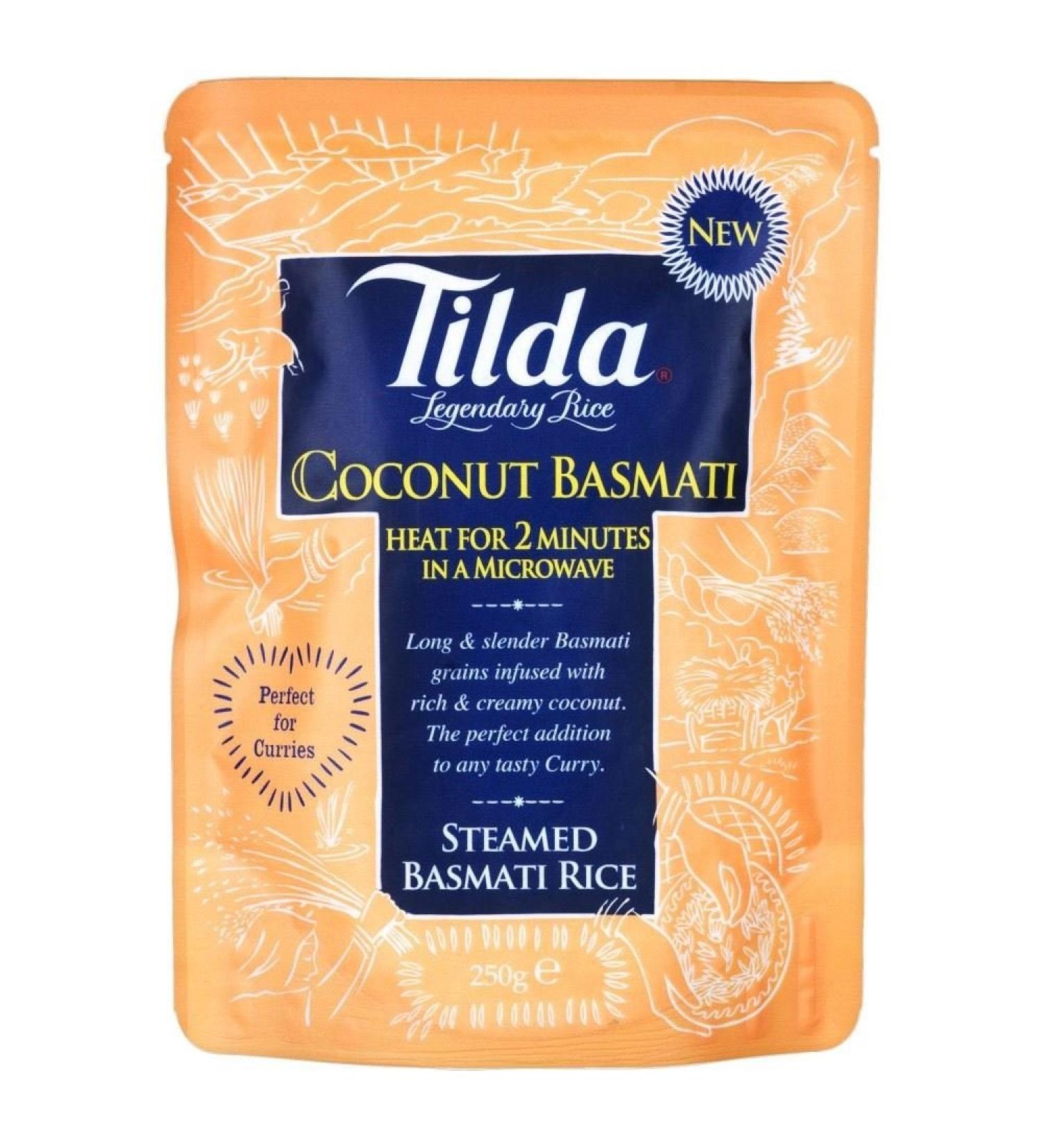Tilda Tilda Coconut Basmati Rice (250g) - Pack of 6