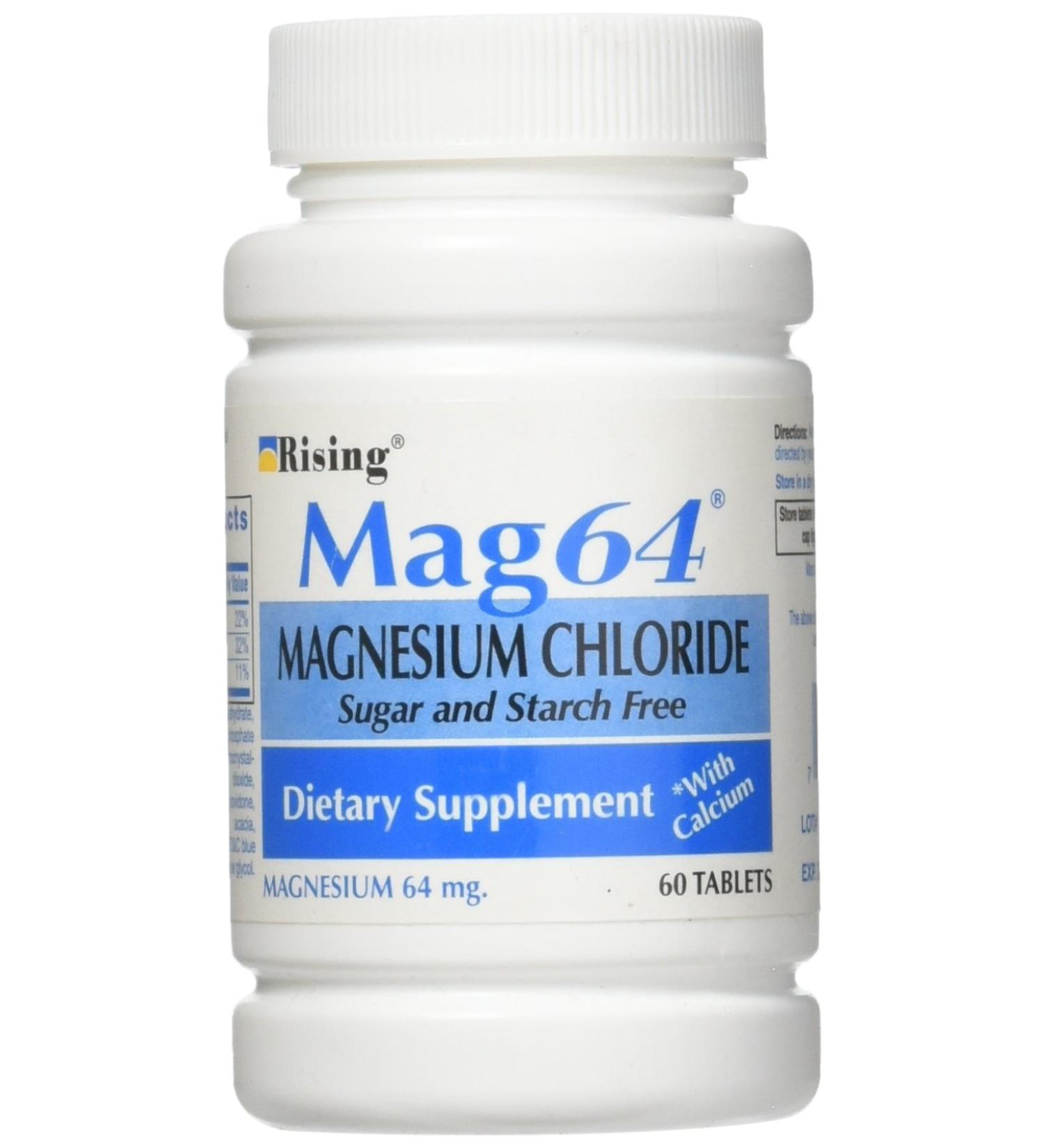 MAG 64 Tablets - 60 Count | Rapid Absorption Formula - Buy Online on GoSupps.com