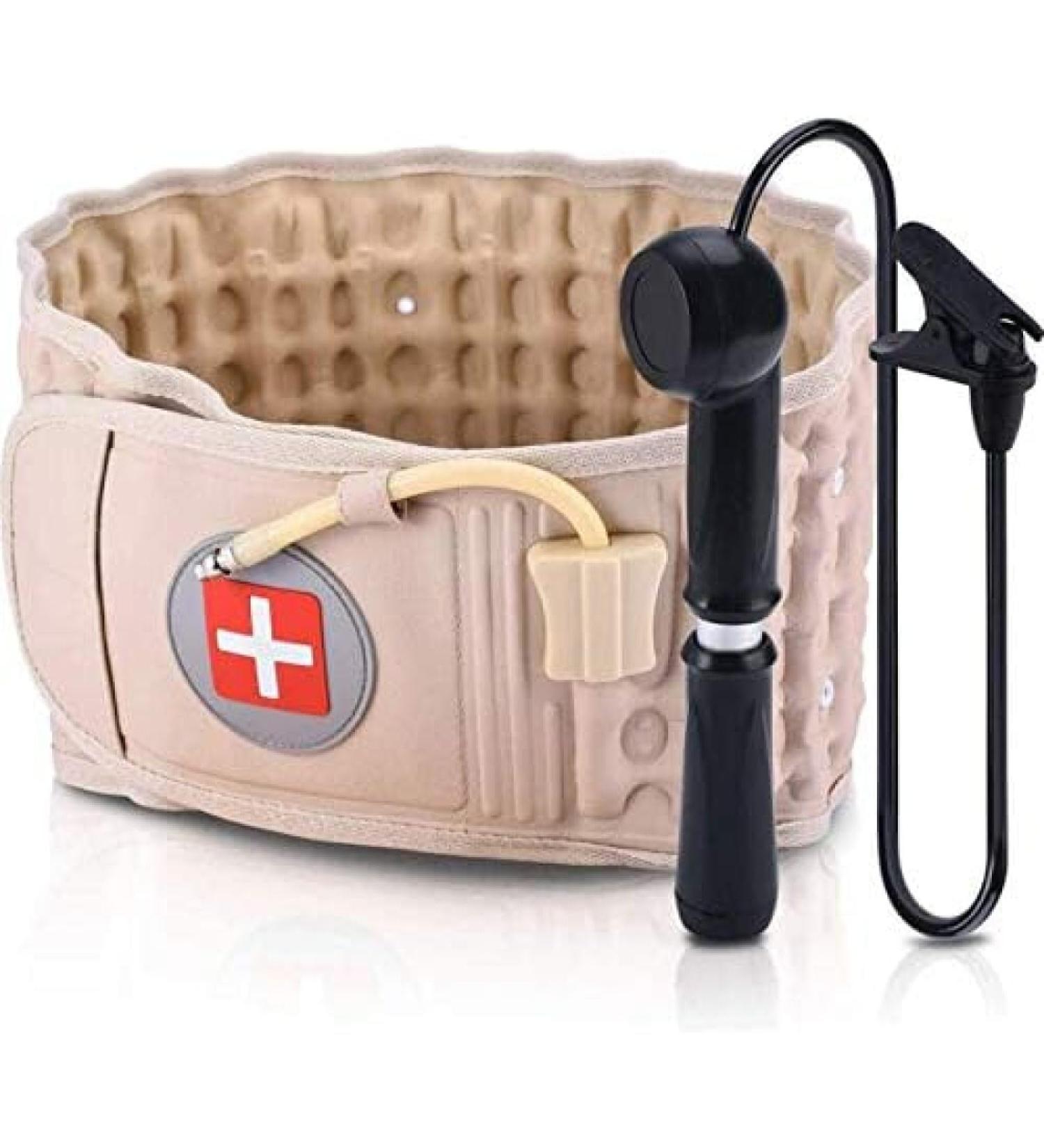 Back Brace - Lumbar Support - Lower Back Pain Relief - Decompression Back Belt Lumbar Spine Support For Lower Back Pain Relief - One Size Fits 29-49 Waist - Buy Online on GoSupps.com