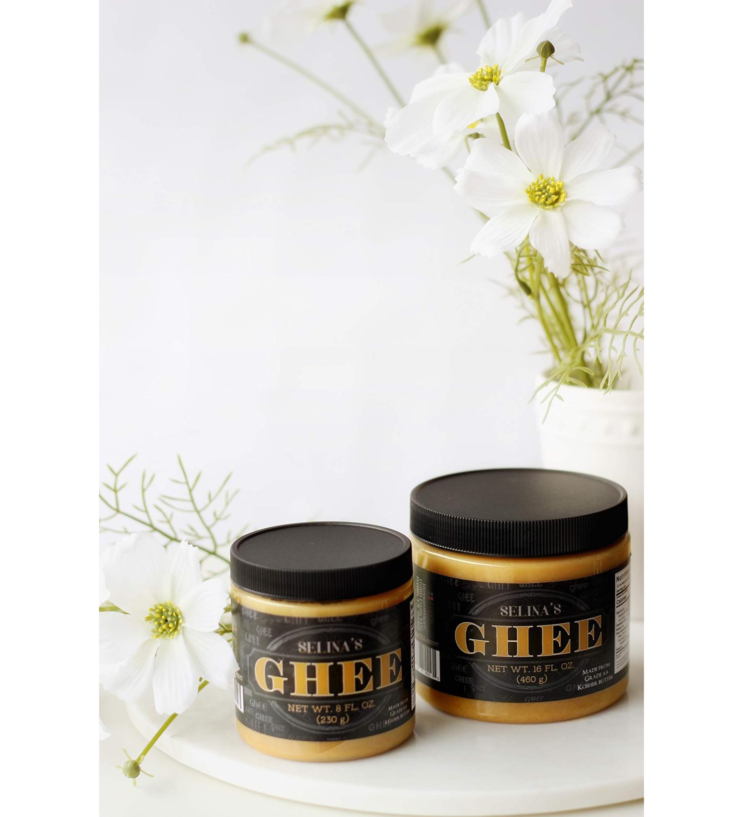 Selina's Ghee 16 oz - Pure Clarified Butter - 1 Pack - Buy Online on GoSupps.com