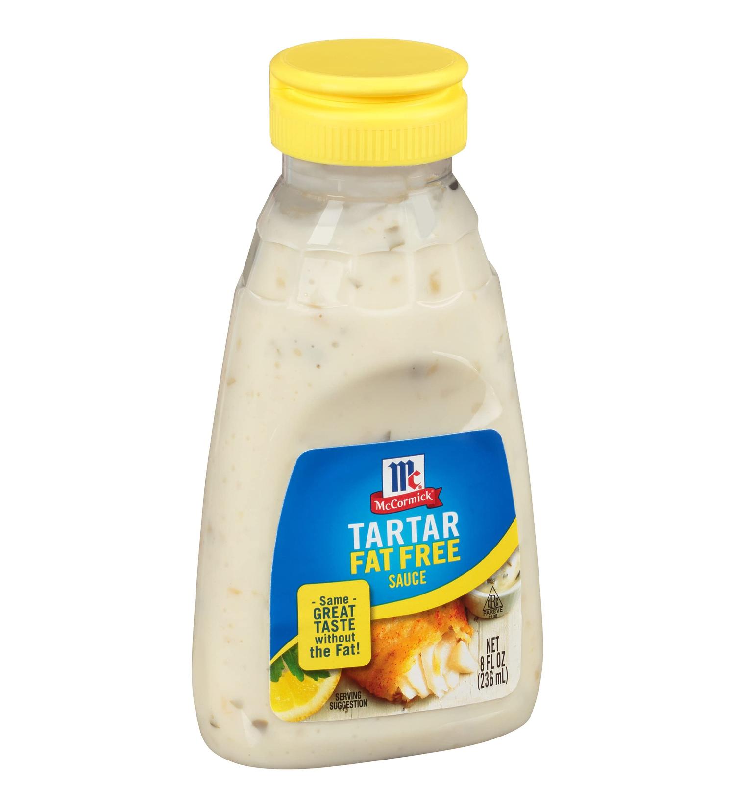 McCormick Golden Dipt Fat Free Tartar Sauce 8 fl oz - Pack of 1 - Buy Online on GoSupps.com