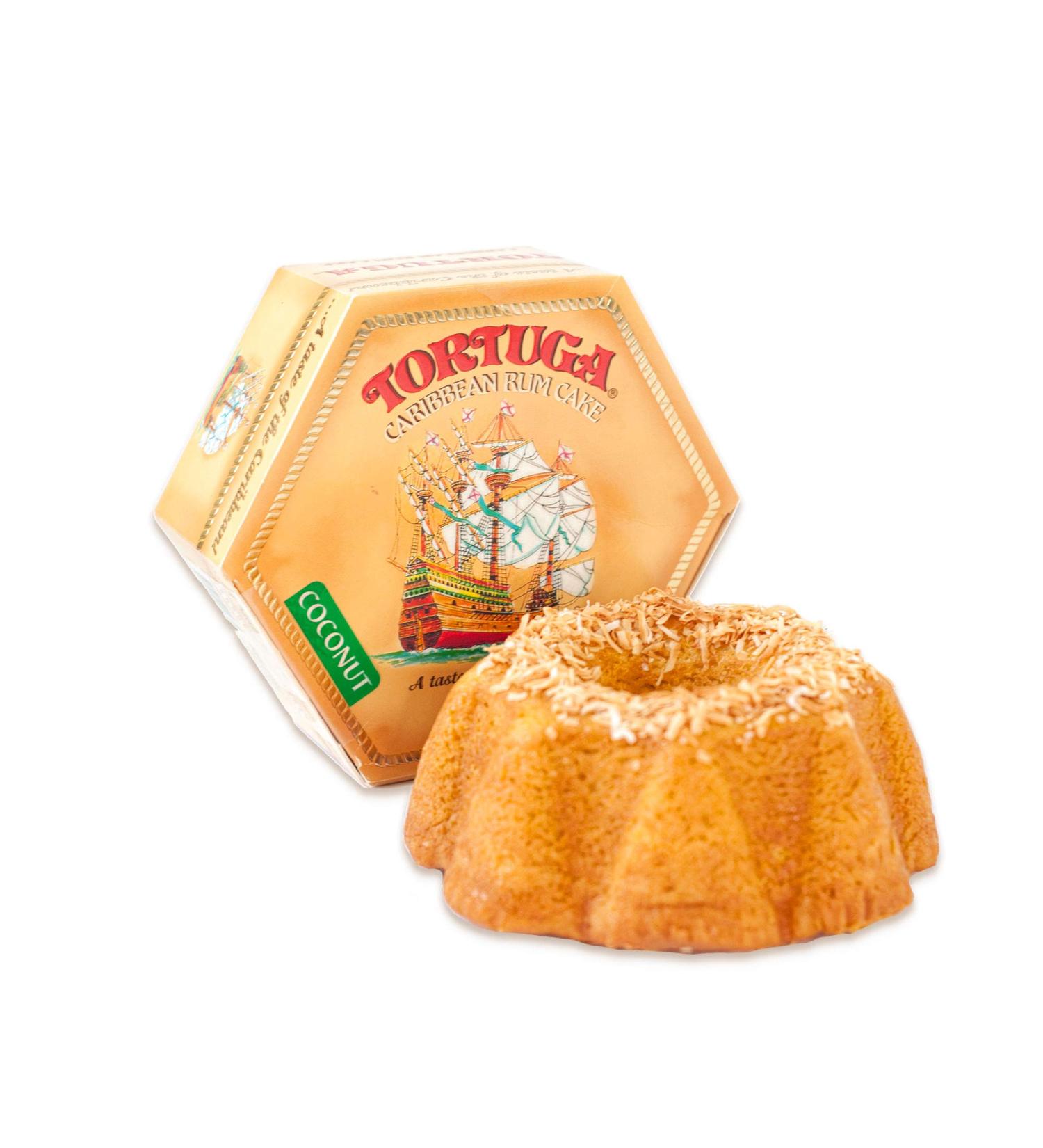 TORTUGA Coconut Rum Cake - Authentic Caribbean Delight - 16 Oz | Buy Online - Buy Online on GoSupps.com