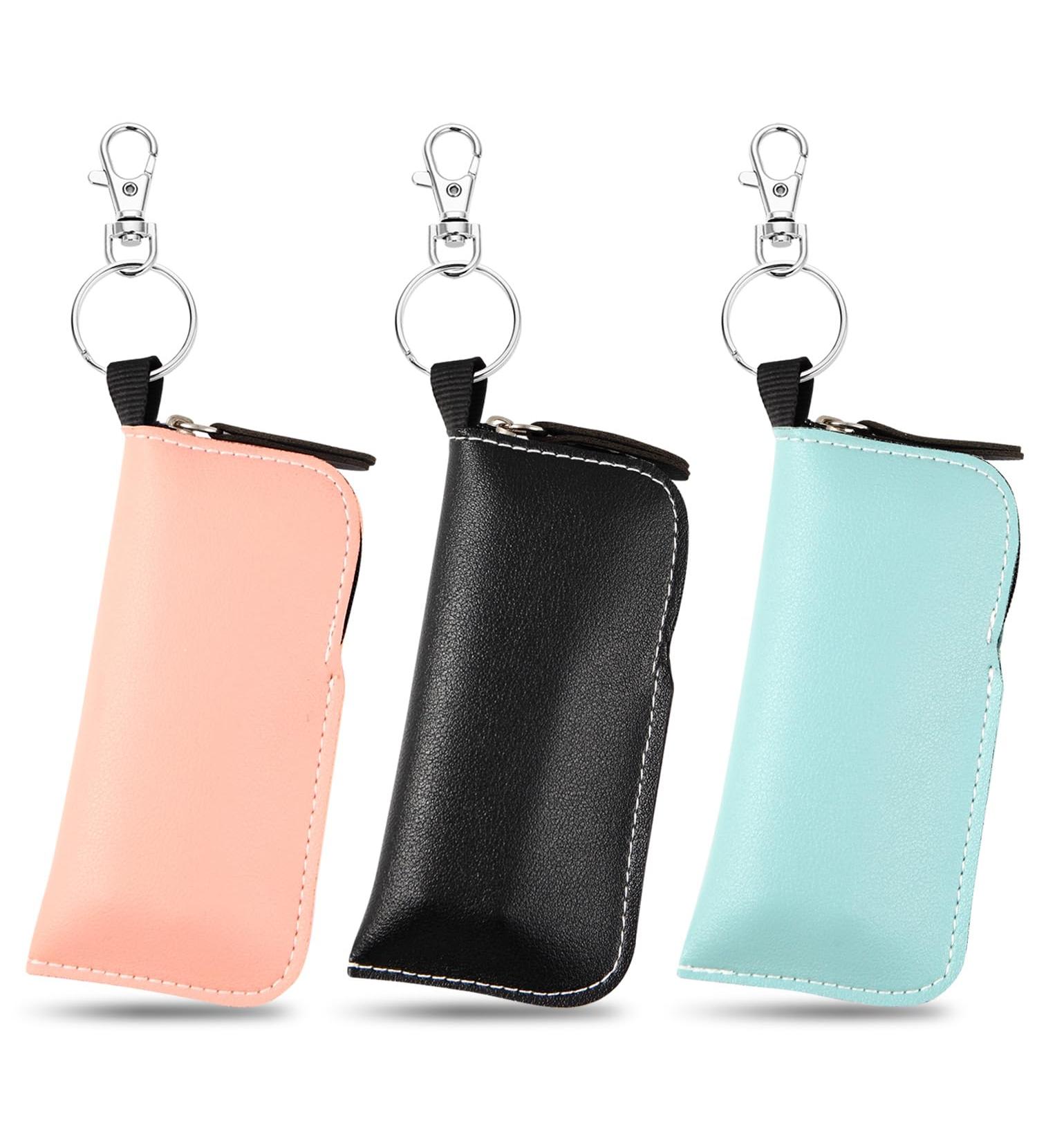 Shop Portable Lip Balm Holder Sleeves | Stylish Lipstick Bags & Pouches with Hook - Perfect Gift for Women - Buy Online on GoSupps.com