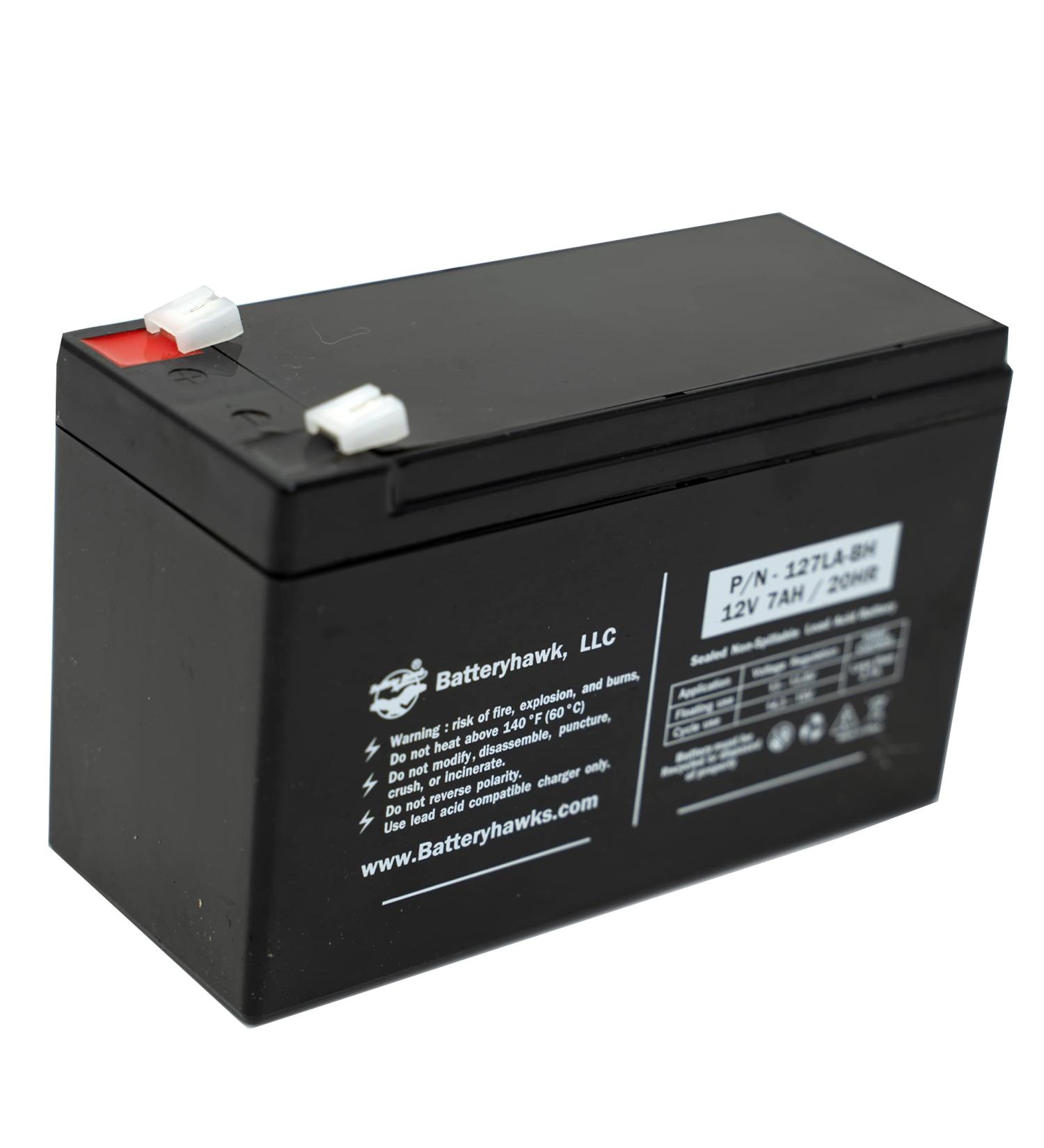 12V 7AH Sealed Lead Acid Battery - F1 Terminal WPX6.0-12 Multiple Use International Shipping Available - Buy Online on GoSupps.com