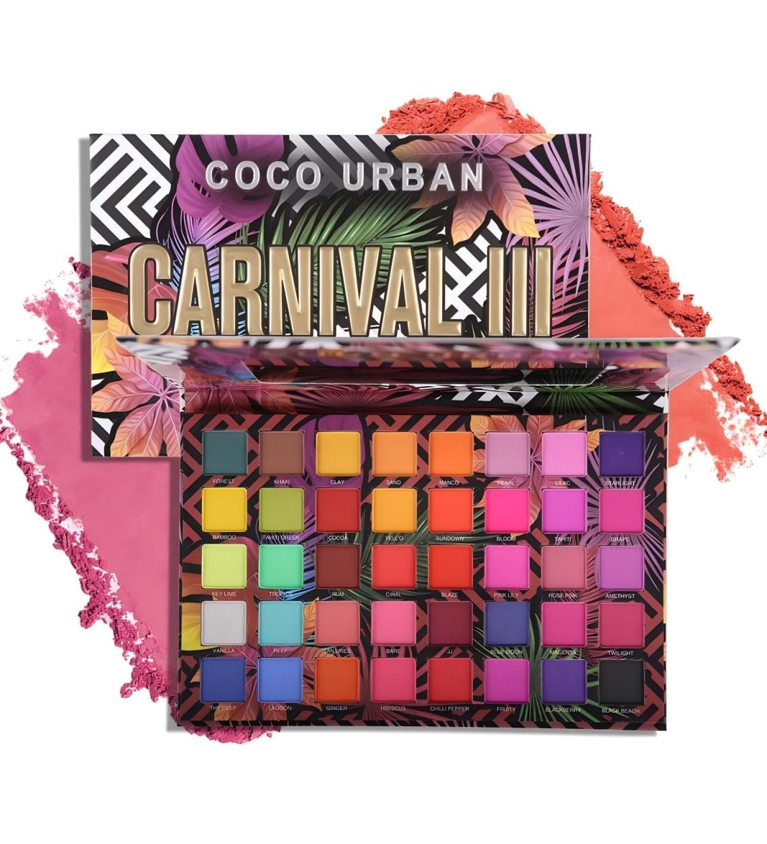 Katiluxiya Eyeshadow palette with 40 colors professional eyeshadow palette highly pigmented colorful matte shimmering waterproof mixable eyeshadow palette water resistant 40 colors 01 - Buy Online on GoSupps.com