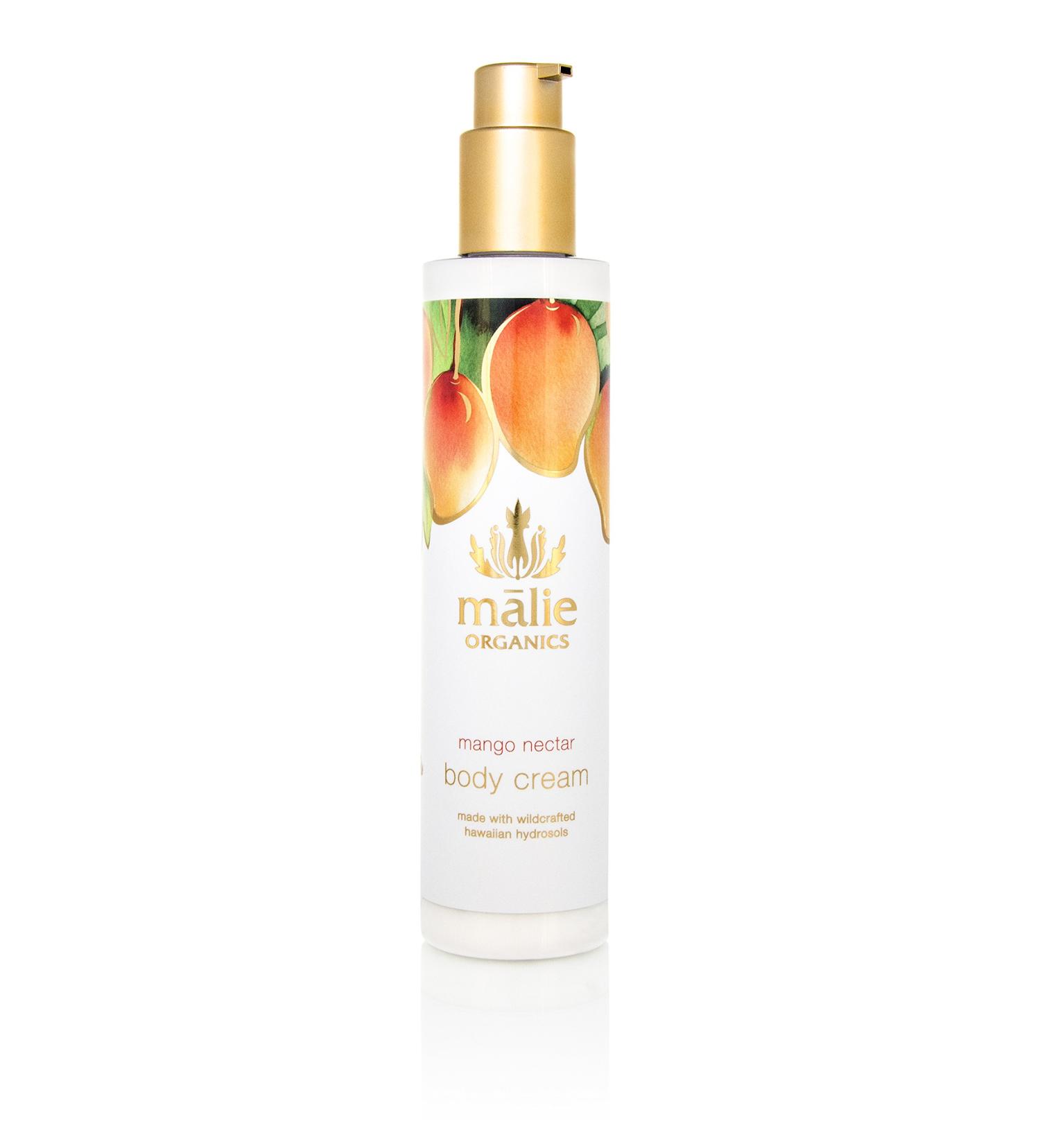 Malie Organics Hydrating Body Cream 7.5 Fl Oz - Mango Nectar | Soothing & Protective Formula - Buy Online on GoSupps.com