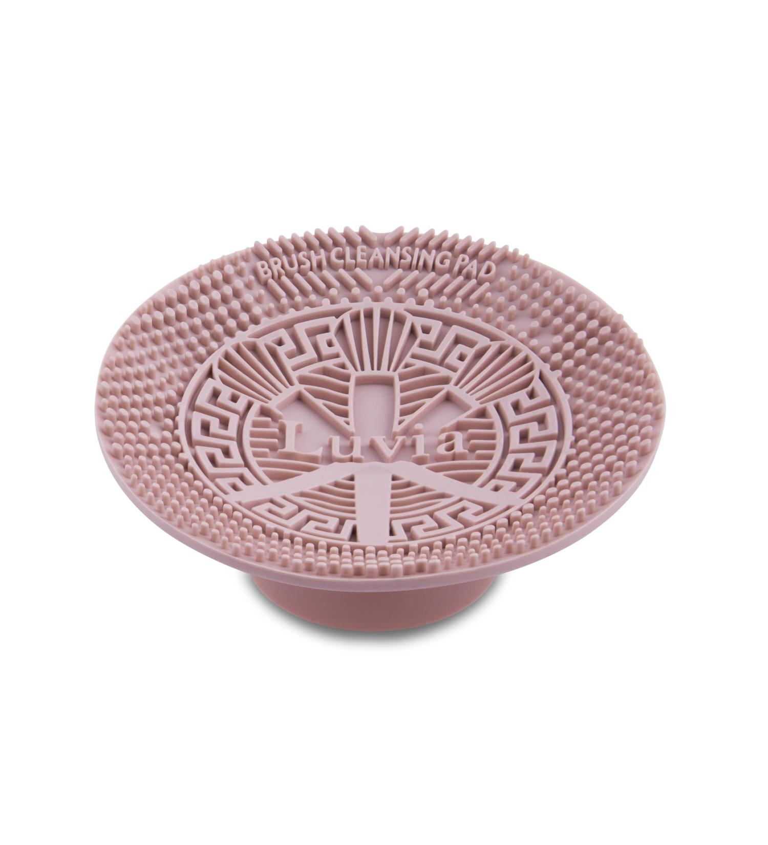 Luvia Silicone Makeup Brush Cleaning Pad with Suction Cup - Effective Brush Cleaning - Professional Makeup Brush Cleaner - Buy Online on GoSupps.com
