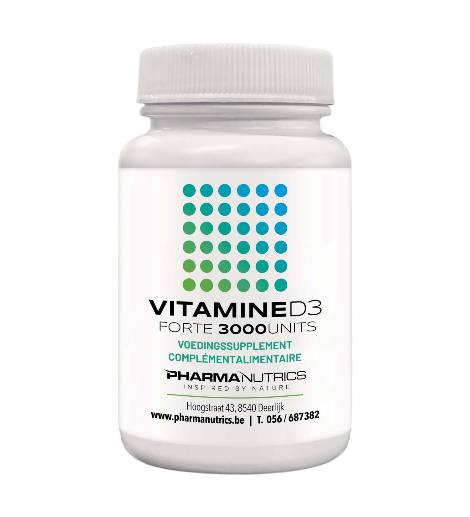  Pharmanutrics VITAMIN D3 FORTE 3000 IU (75 MCG) PHARMANUTRICS // RESISTANCE // DIETARY SUPPLEMENT - Buy Online on GoSupps.com